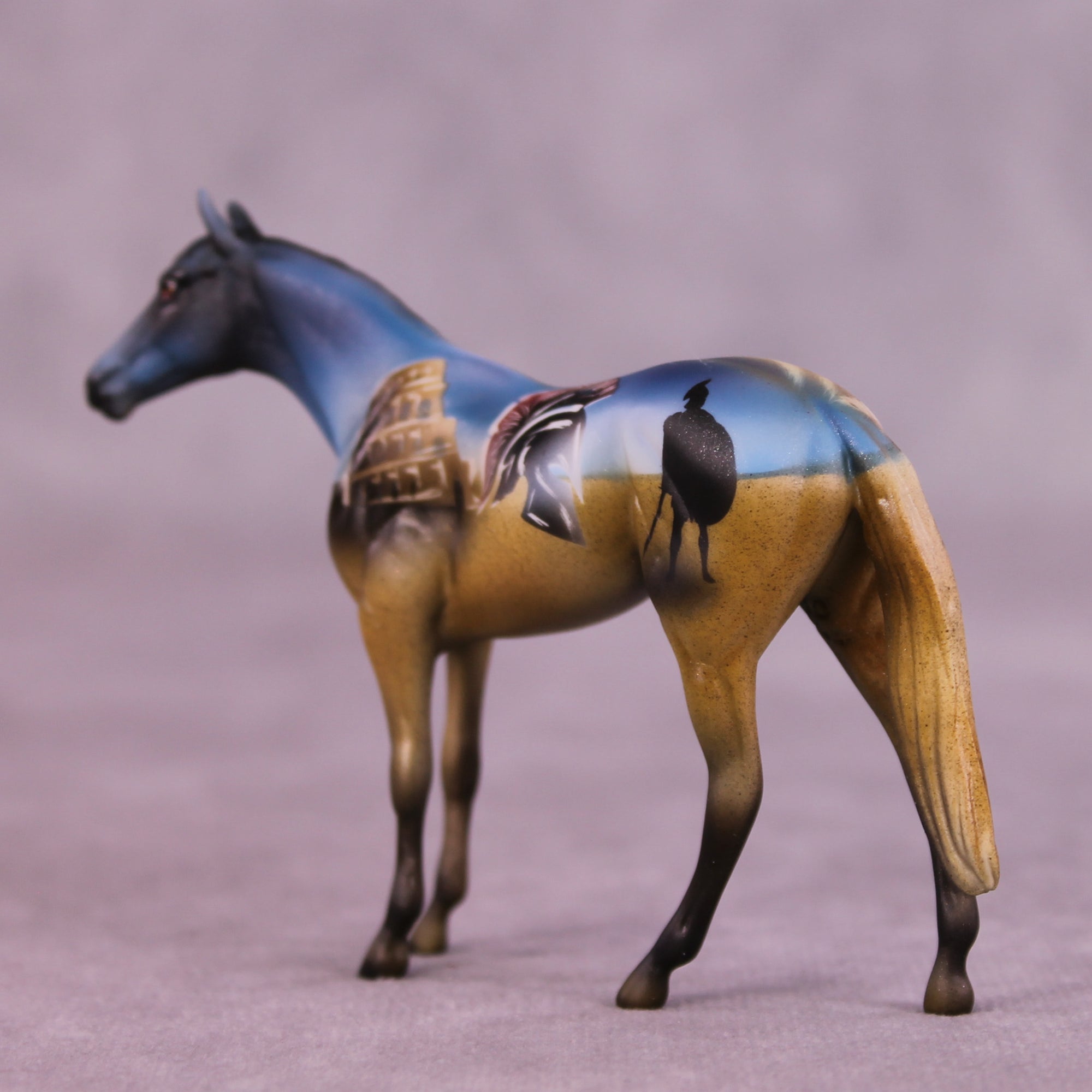 Gladiator OOAK Chip Thoroughbred by Kike (Enrique) Duarte CL25