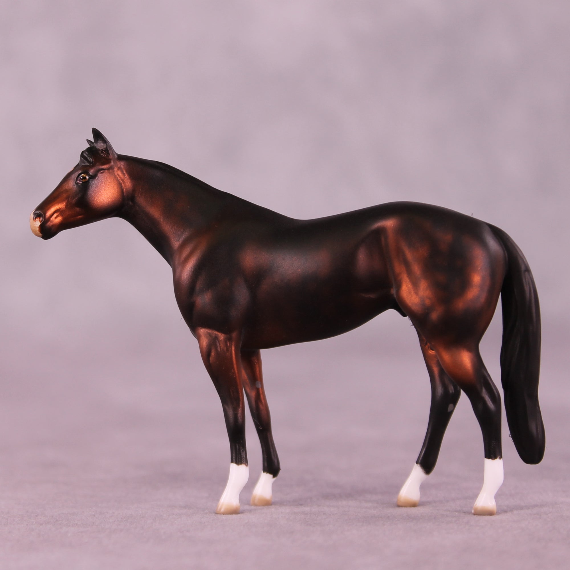 Multnomah OOAK Chip Stock Horse by Julie Keim Special Chip Drop