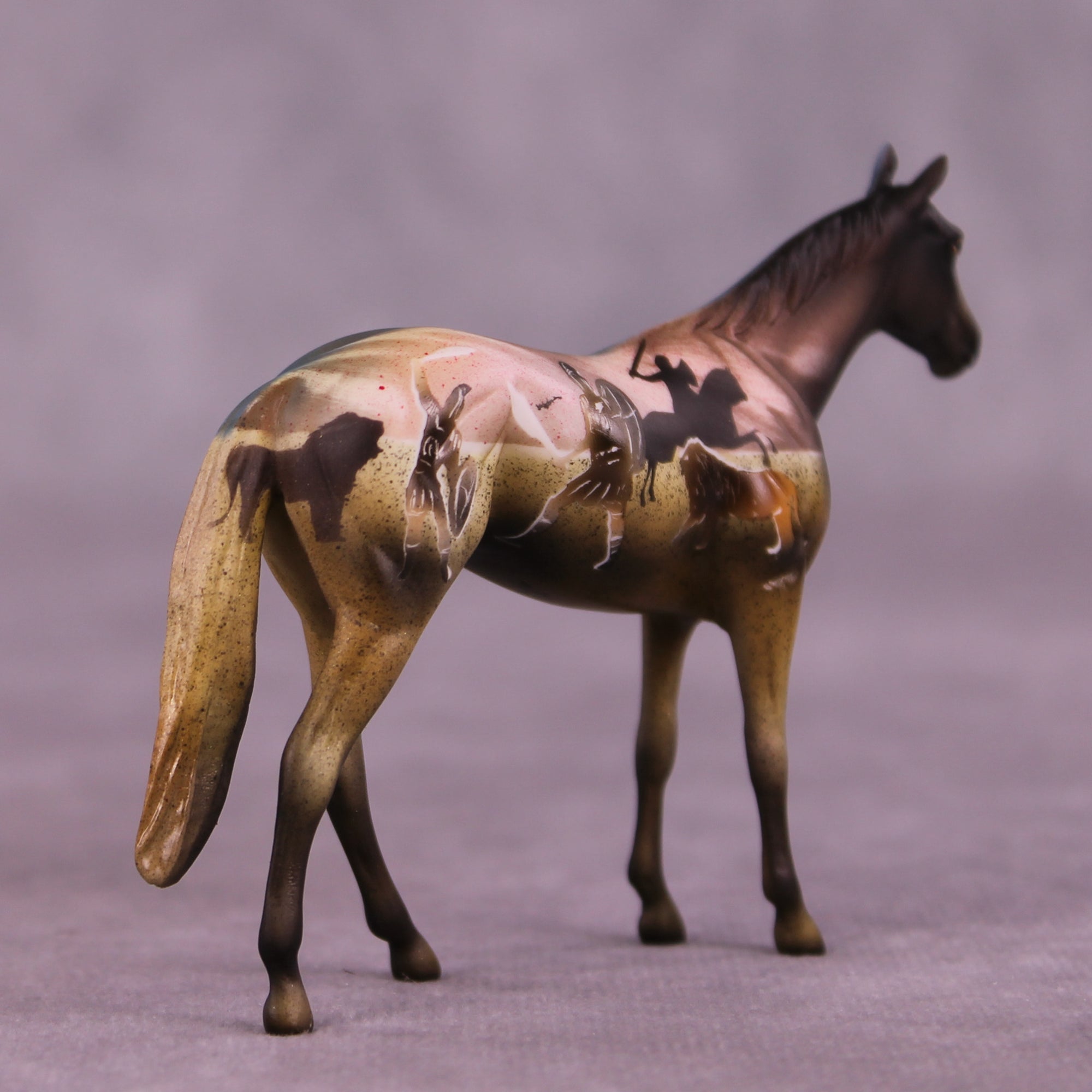 Gladiator OOAK Chip Thoroughbred by Kike (Enrique) Duarte CL25