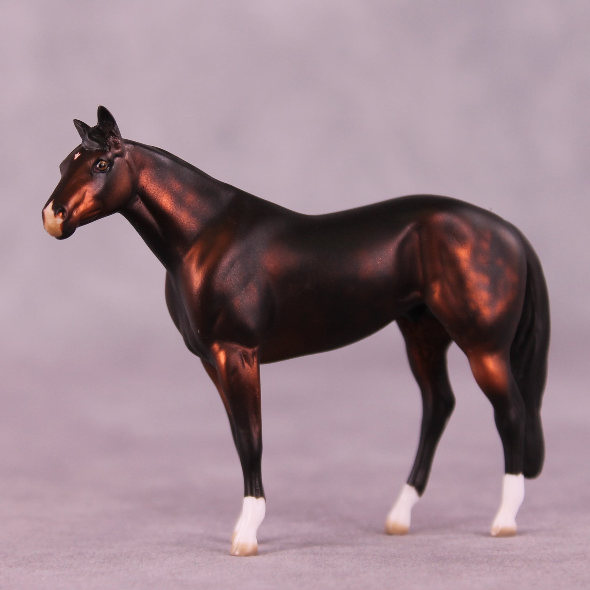 Multnomah OOAK Chip Stock Horse by Julie Keim Special Chip Drop
