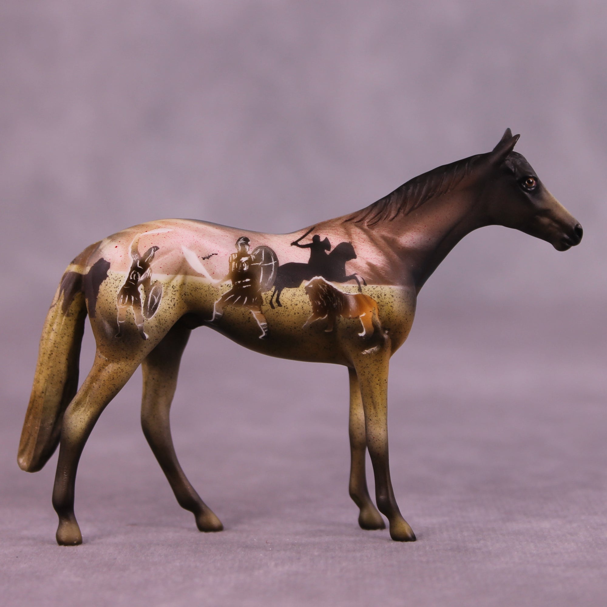 Gladiator OOAK Chip Thoroughbred by Kike (Enrique) Duarte CL25