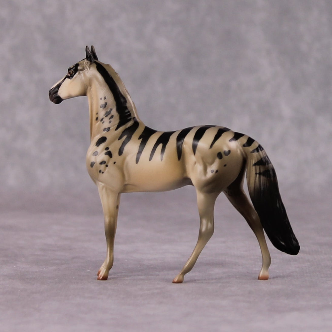 "Viverrid" LE-3 Banded Civet Inspired Deco Morgan Chip By Jess Hamill - 2025 The Menagerie Series MS25