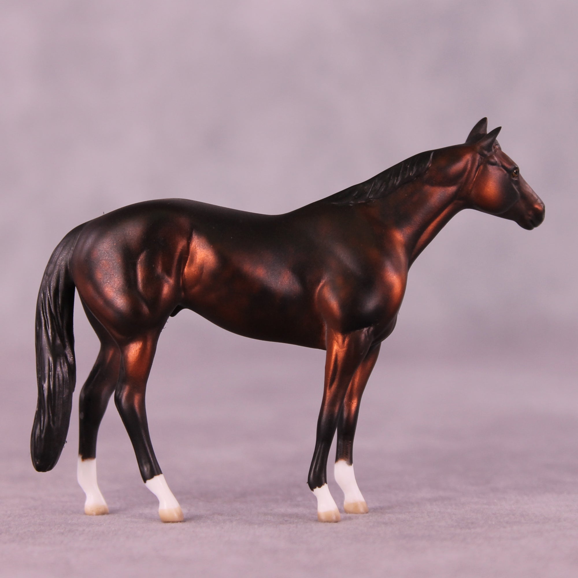 Multnomah OOAK Chip Stock Horse by Julie Keim Special Chip Drop