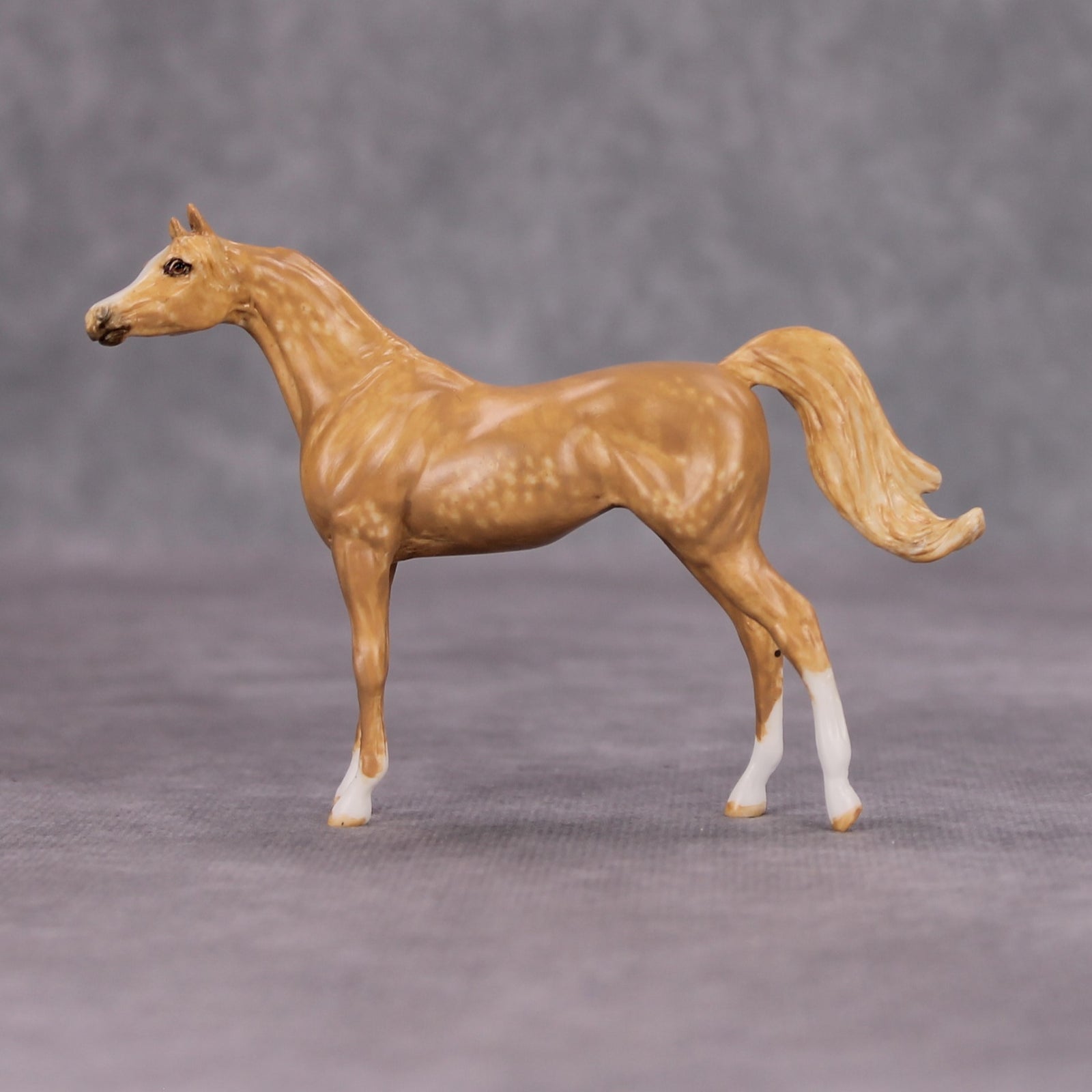 Taberah OOAK Dappled Chestnut Custom Arabian Mare Chip By Andrea Thomason MM24