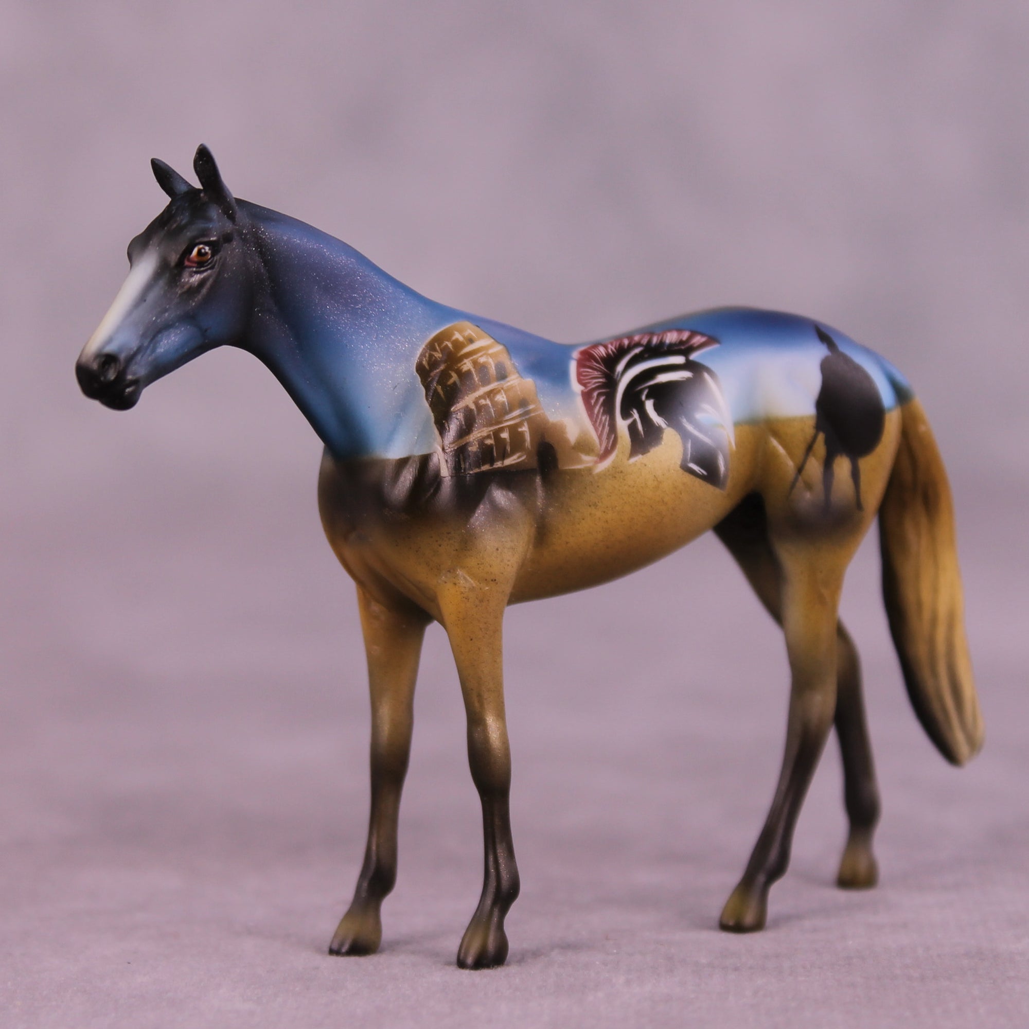 Gladiator OOAK Chip Thoroughbred by Kike (Enrique) Duarte CL25