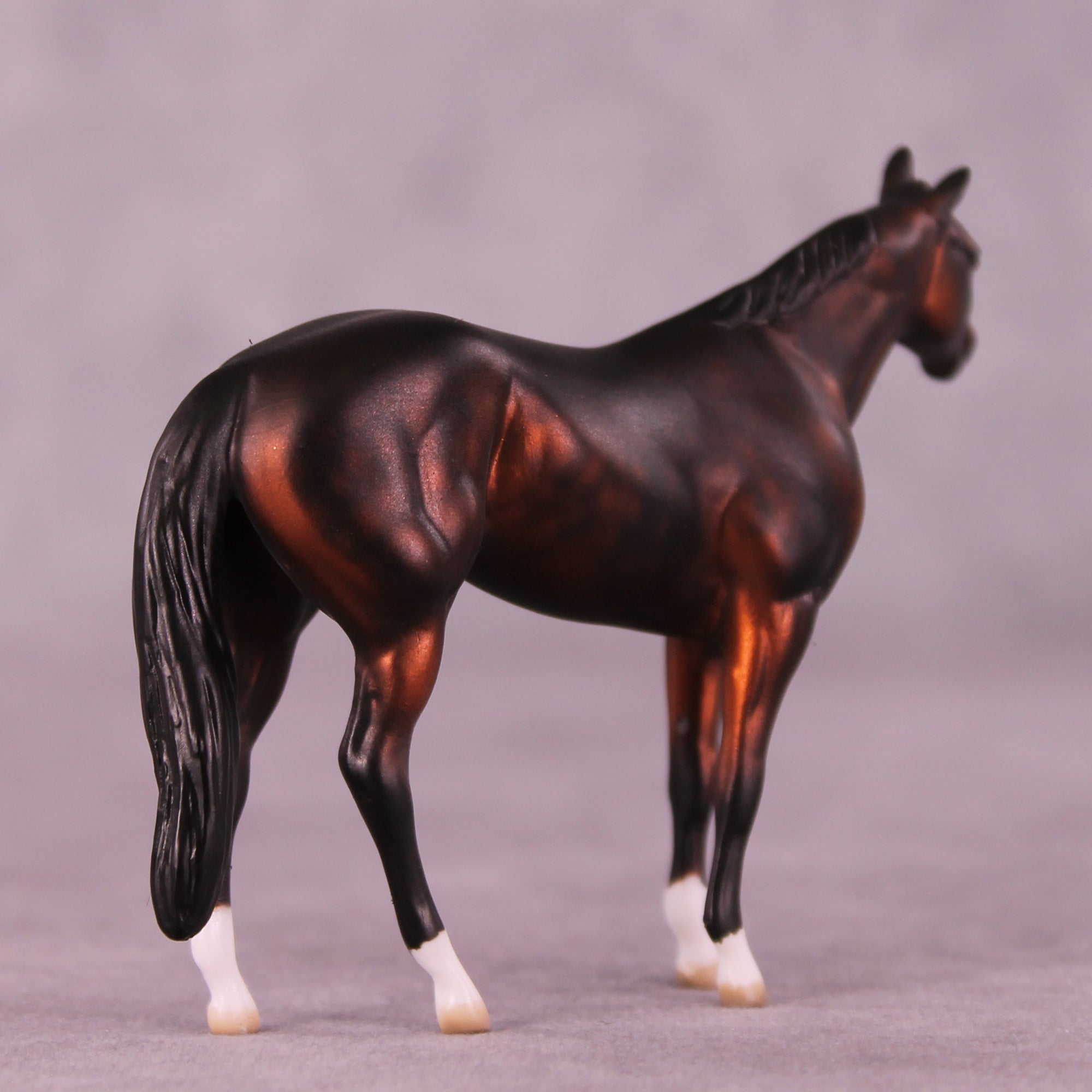 Multnomah OOAK Chip Stock Horse by Julie Keim Special Chip Drop