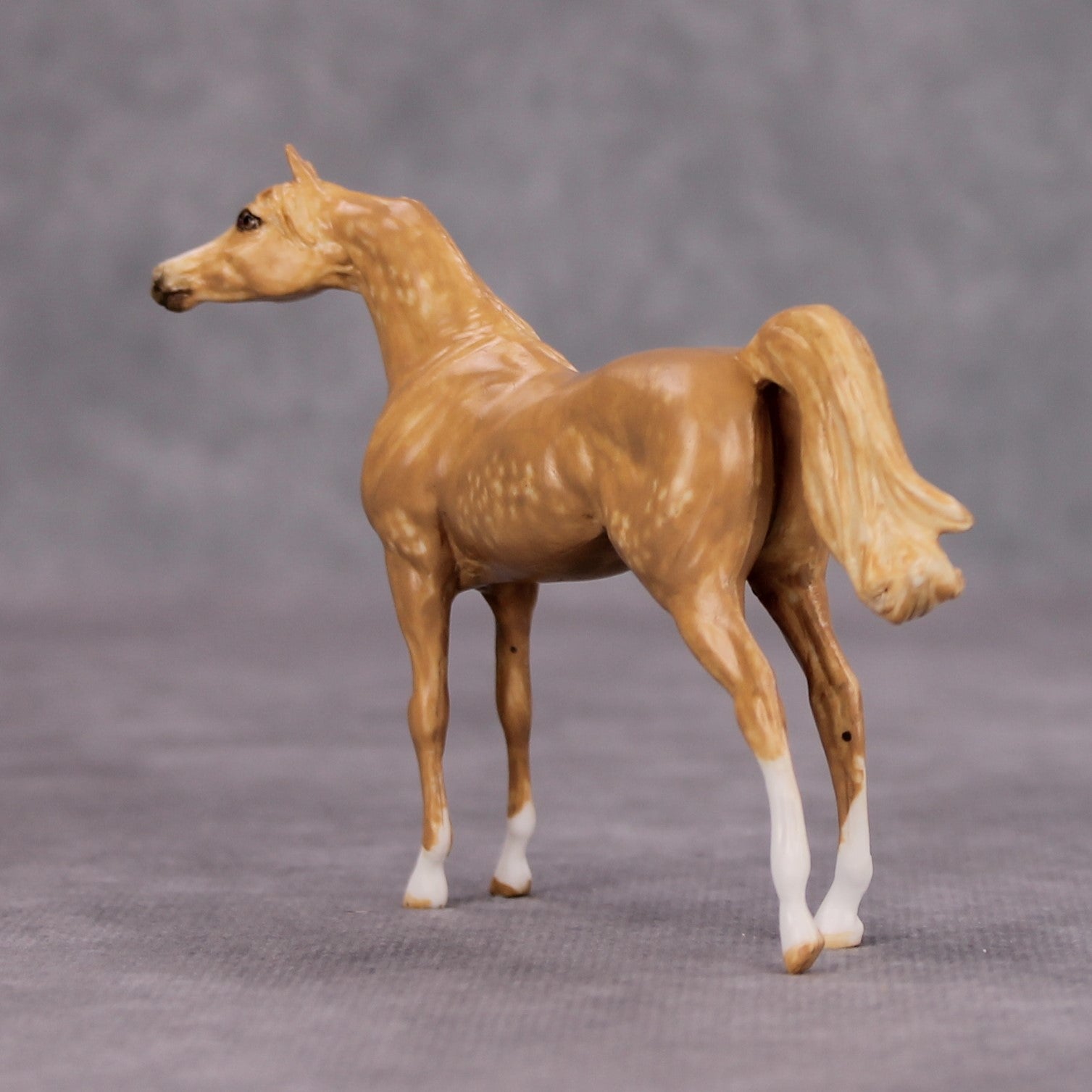 Taberah OOAK Dappled Chestnut Custom Arabian Mare Chip By Andrea Thomason MM24