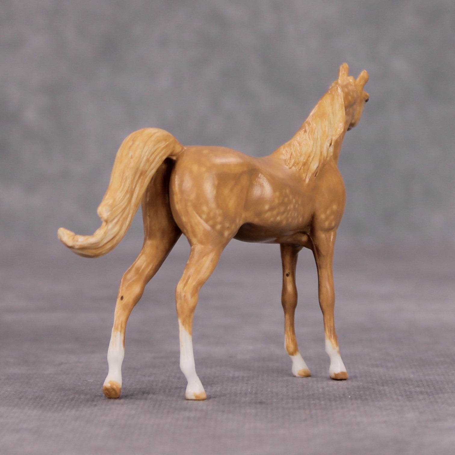 Taberah OOAK Dappled Chestnut Custom Arabian Mare Chip By Andrea Thomason MM24