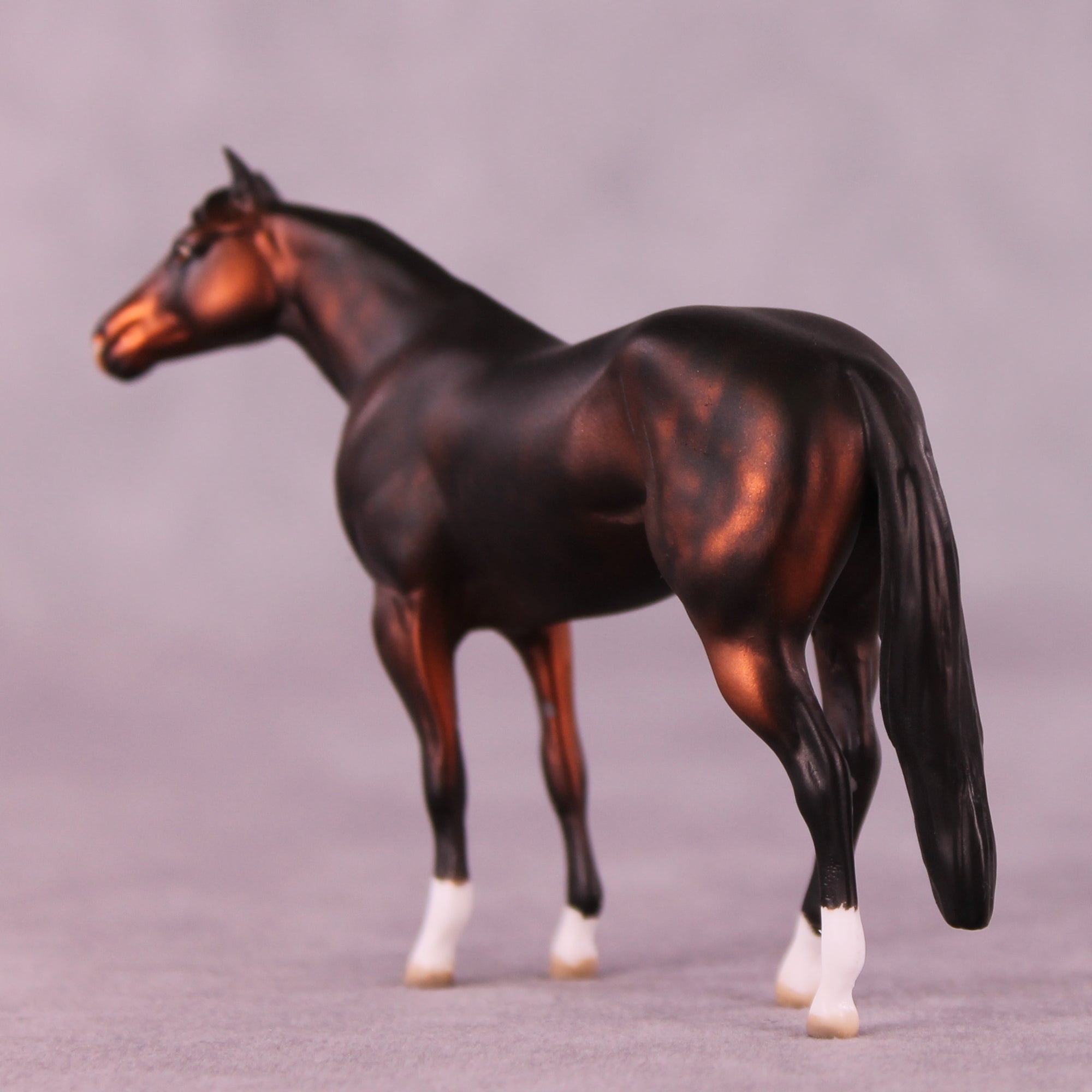 Multnomah OOAK Chip Stock Horse by Julie Keim Special Chip Drop