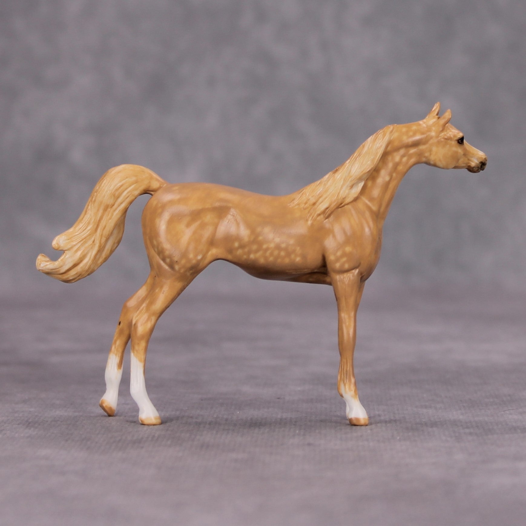 Taberah OOAK Dappled Chestnut Custom Arabian Mare Chip By Andrea Thomason MM24