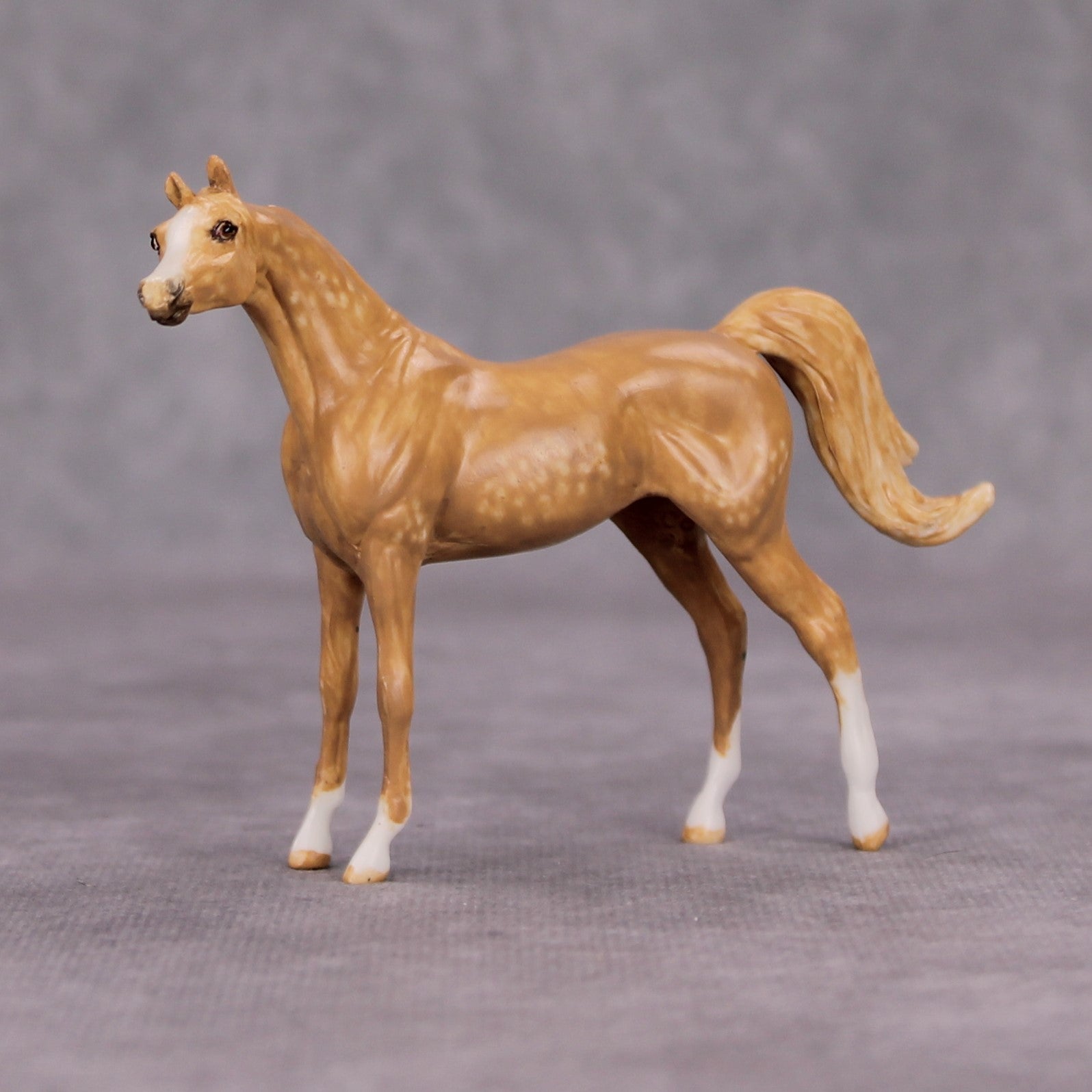 Taberah OOAK Dappled Chestnut Custom Arabian Mare Chip By Andrea Thomason MM24