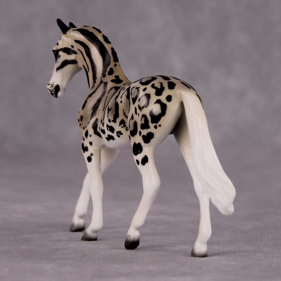 "Neofelis" LE-3 Clouded Leopard Inspired Deco Warmblood Chip By Jess Hamill - 2025 The Menagerie Series MS25