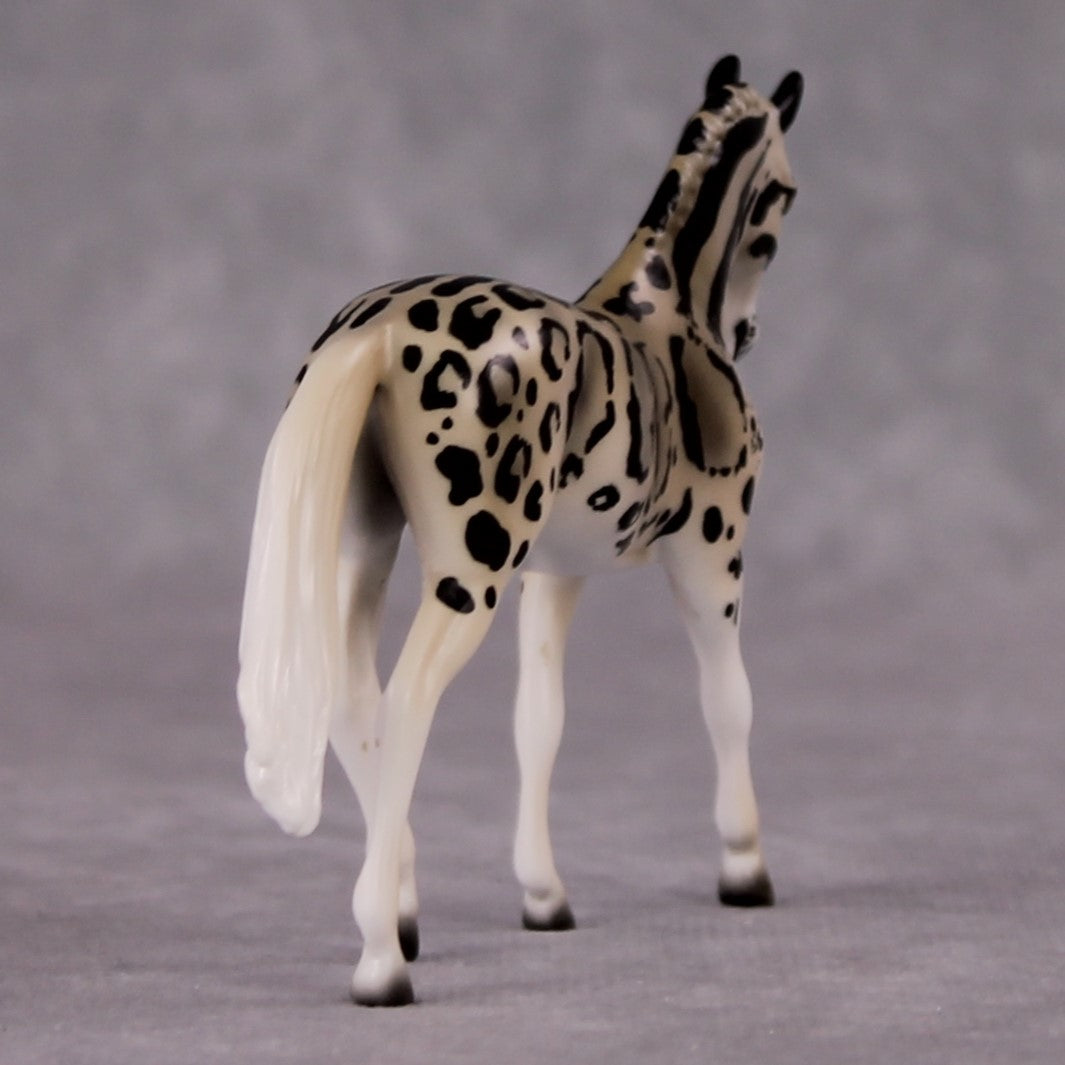 "Neofelis" LE-3 Clouded Leopard Inspired Deco Warmblood Chip By Jess Hamill - 2025 The Menagerie Series MS25