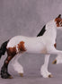 "Fulgor" OOAK FCM Trotting Drafter by Dawn Quick EQ25