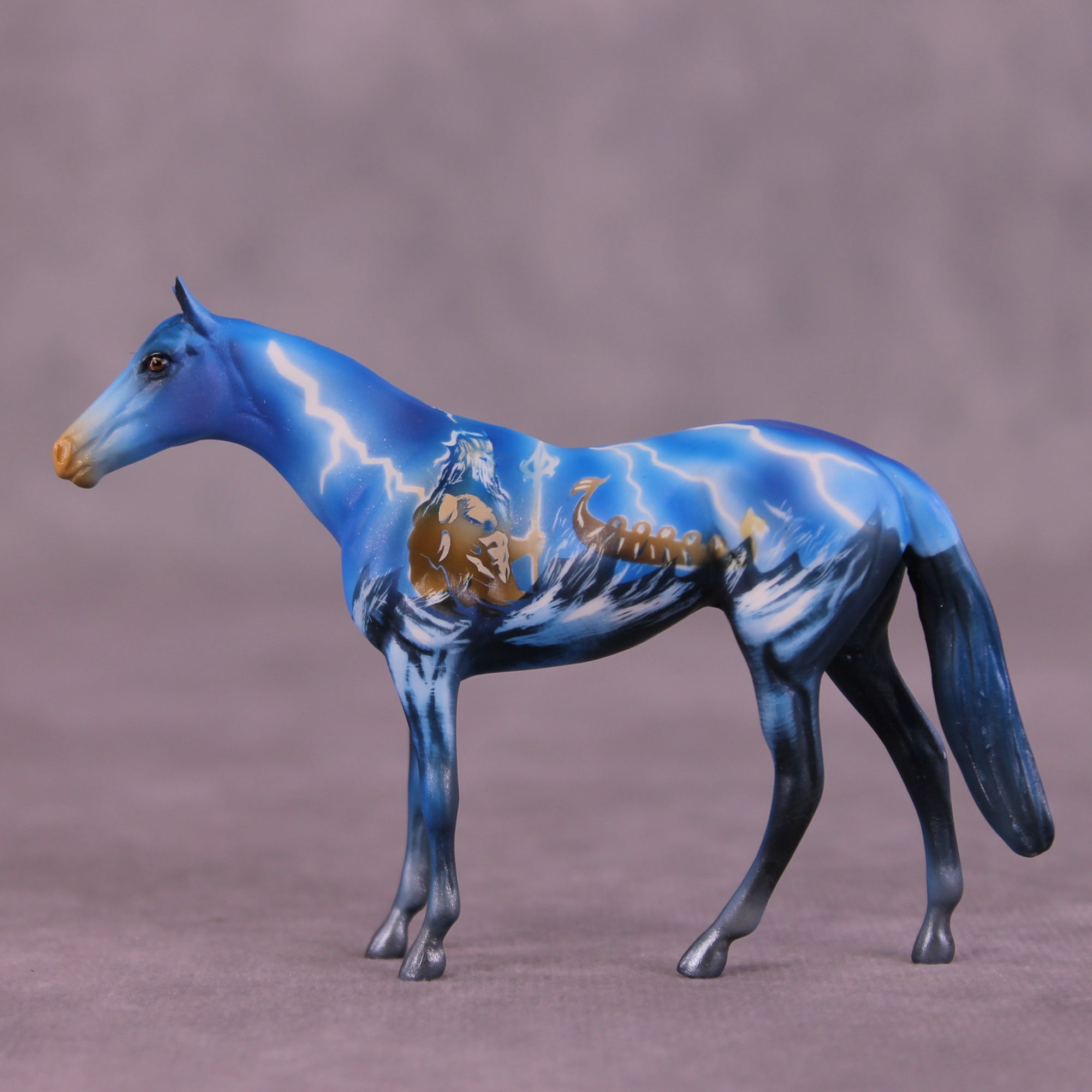 Poseidon OOAK Chip Thoroughbred by Kike (Enrique) Duarte CL25