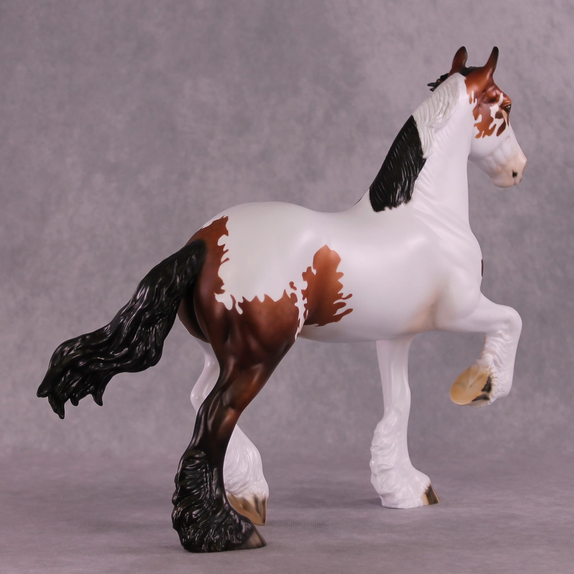 "Fulgor" OOAK FCM Trotting Drafter by Dawn Quick EQ25