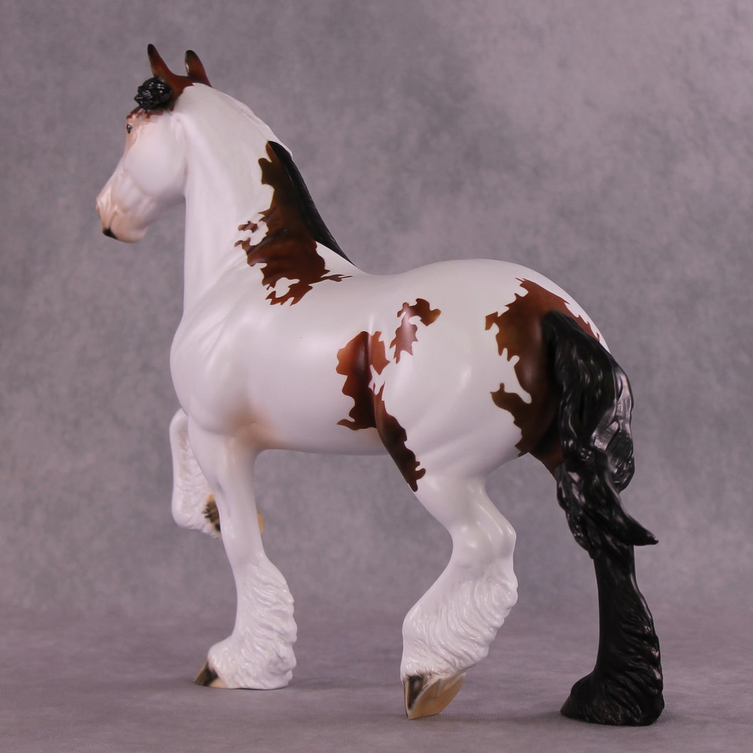 "Fulgor" OOAK FCM Trotting Drafter by Dawn Quick EQ25