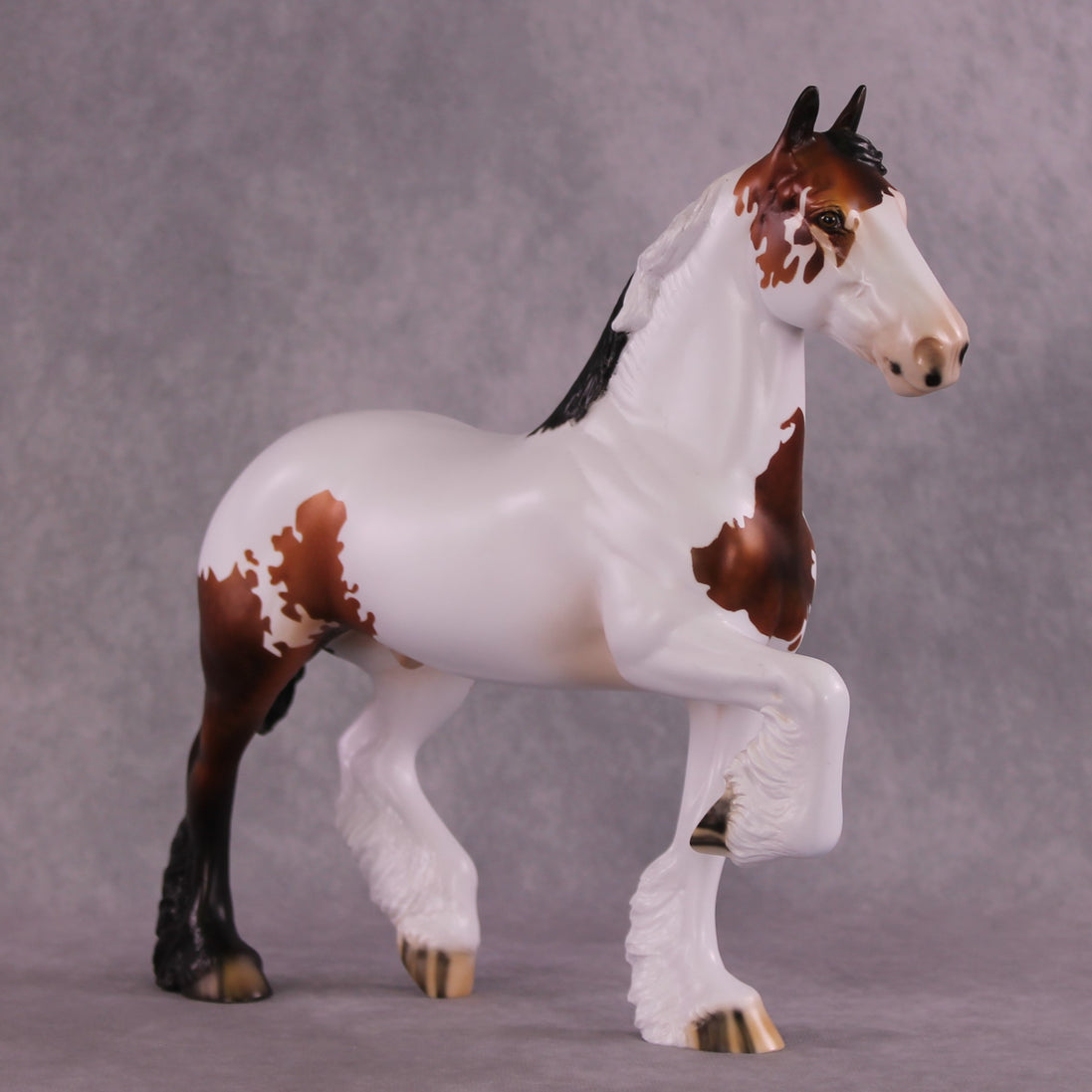 "Fulgor" OOAK FCM Trotting Drafter by Dawn Quick EQ25