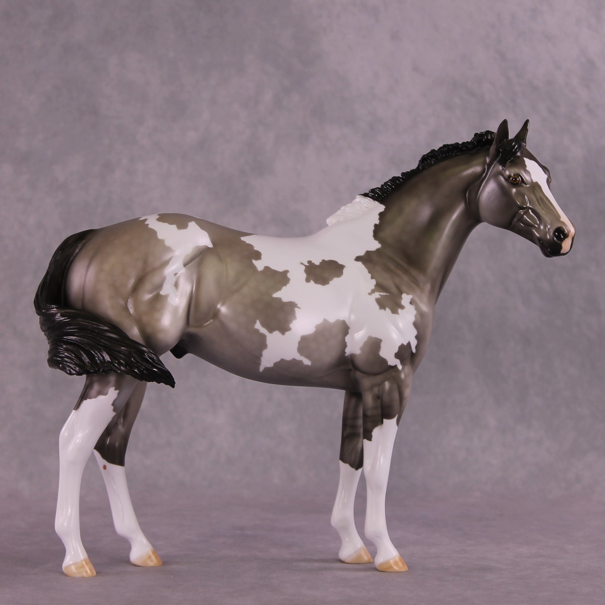 "Halstead" OOAK FCM Ideal Stock Horse by Dawn Quick EQ25