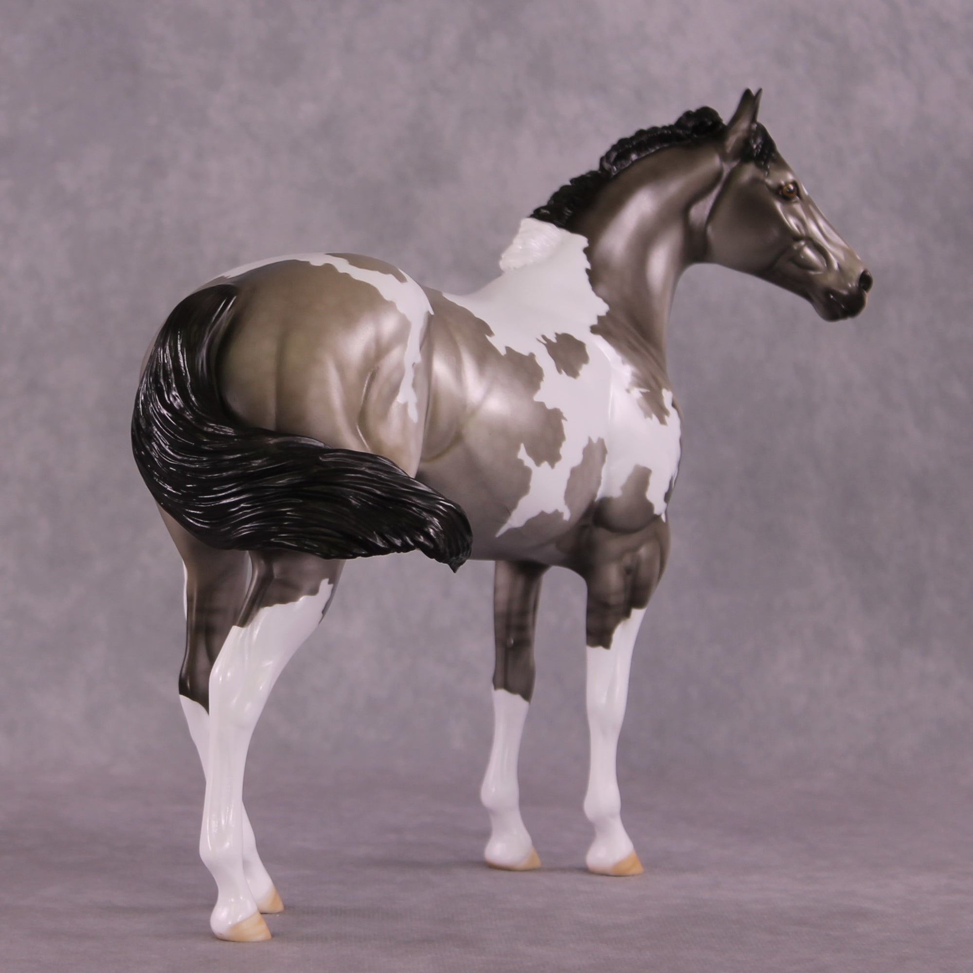 "Halstead" OOAK FCM Ideal Stock Horse by Dawn Quick EQ25