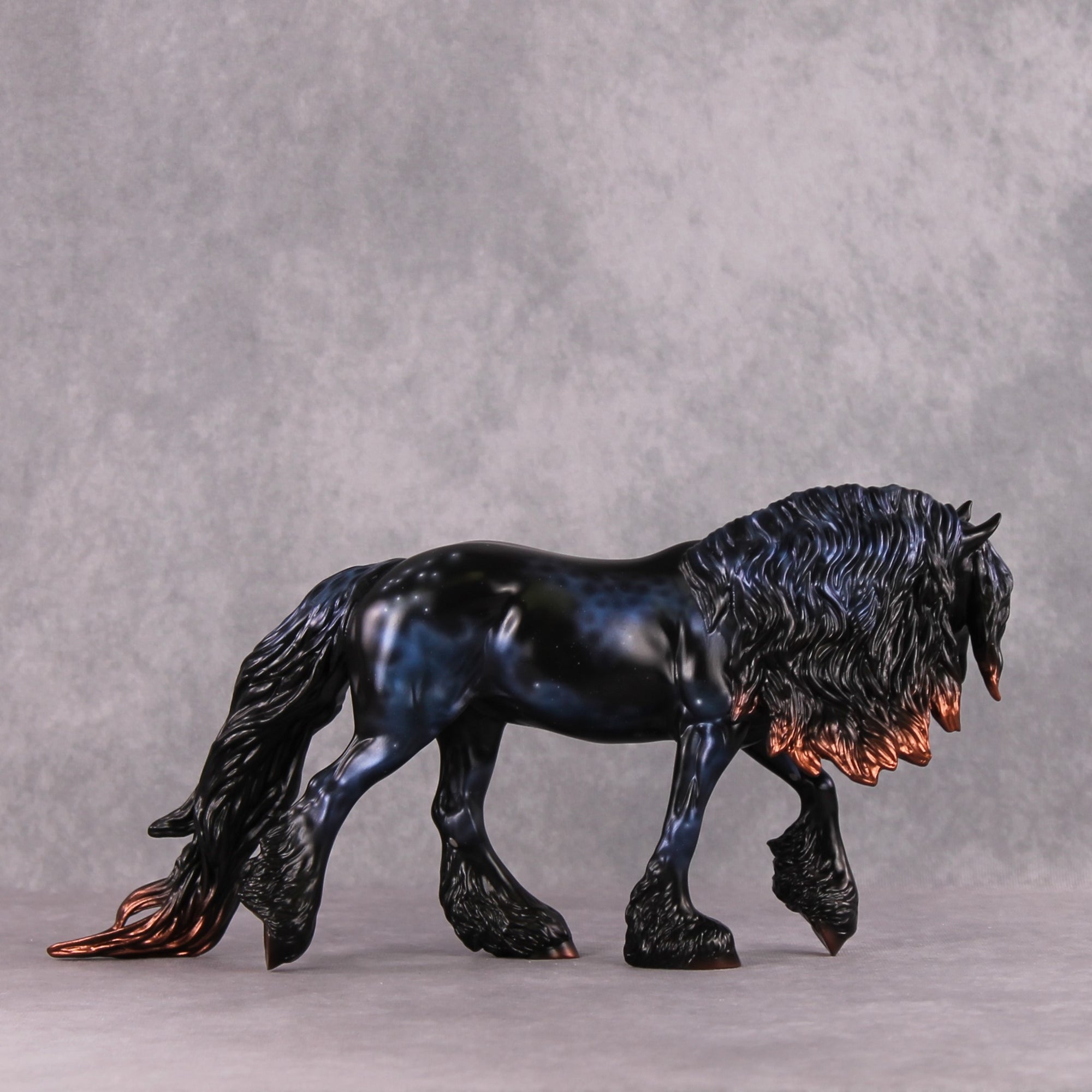 "Albali" LE-10 Blue &amp; White Stars &amp; Nebula Deco Irish Cob By Ashley Palmer - 2025 Zodiac Series ZS25