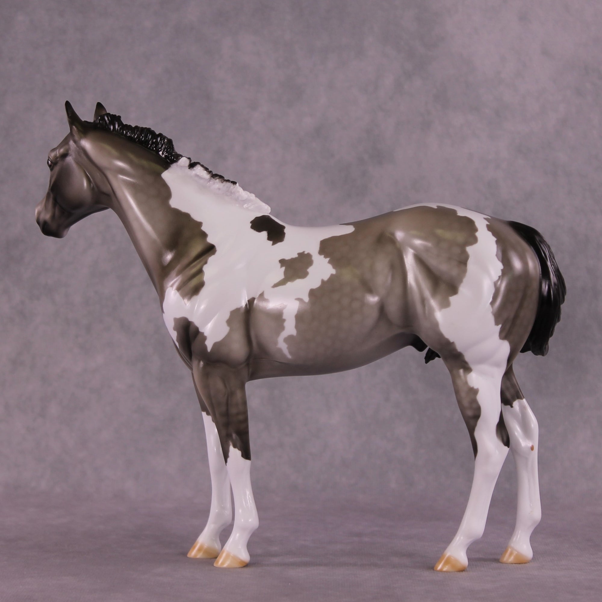 "Halstead" OOAK FCM Ideal Stock Horse by Dawn Quick EQ25