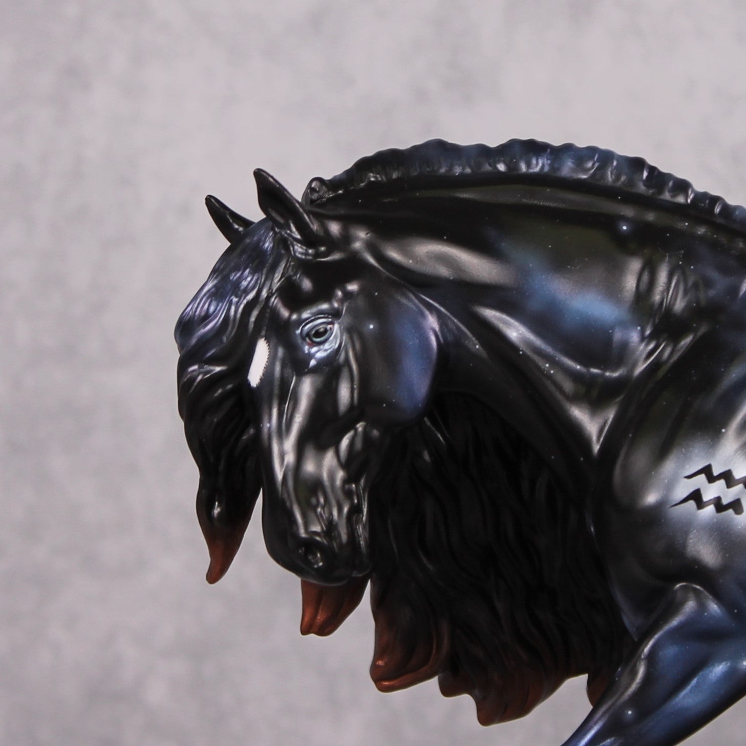 "Albali" LE-10 Blue &amp; White Stars &amp; Nebula Deco Irish Cob By Ashley Palmer - 2025 Zodiac Series ZS25