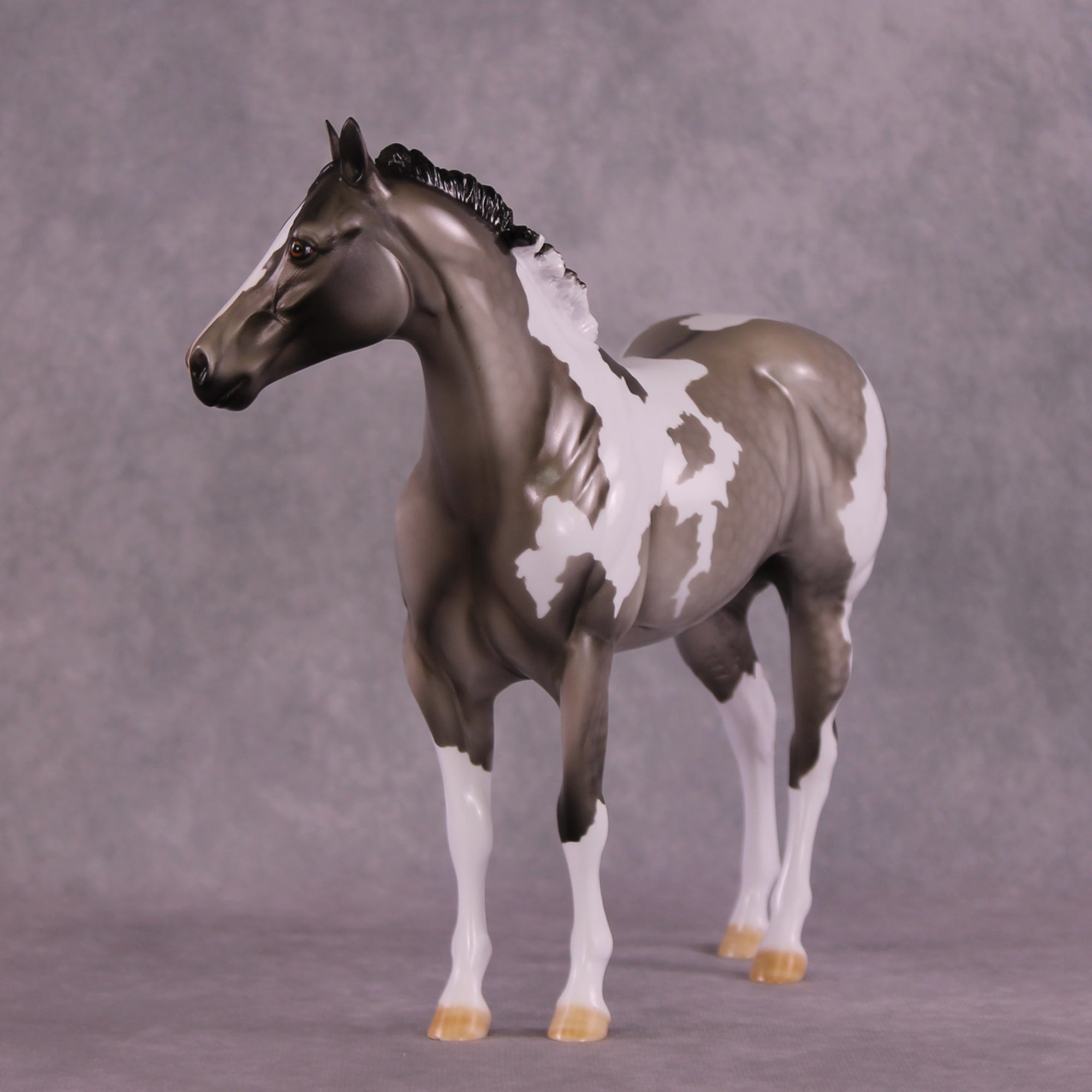 "Halstead" OOAK FCM Ideal Stock Horse by Dawn Quick EQ25