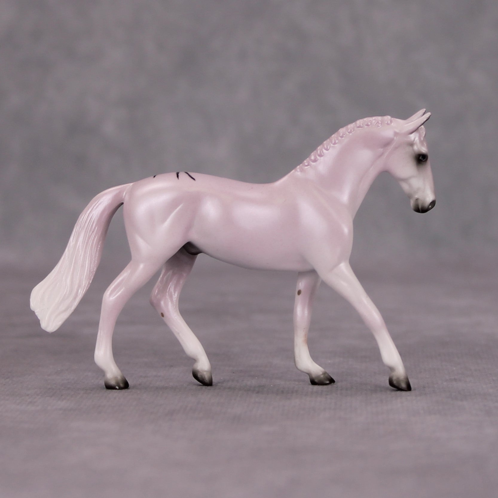 Friendly Neighborhood Spider OOAK Lavender Spider Deco Warmblood Chip By Jess Hamill MM24