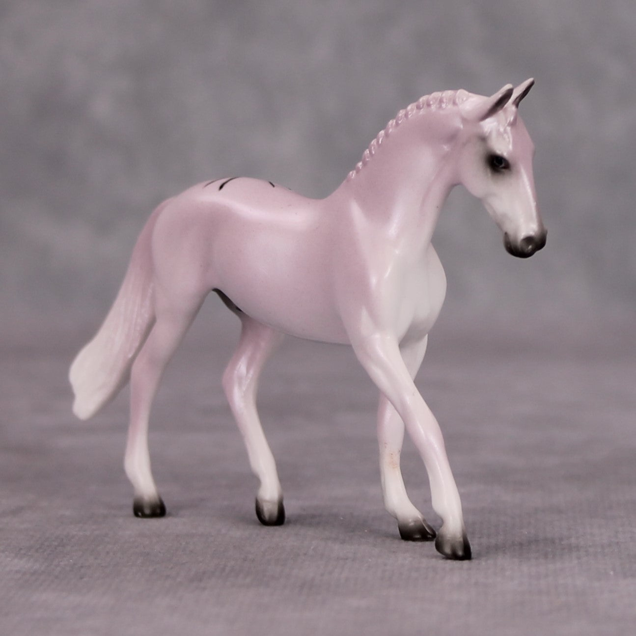 Friendly Neighborhood Spider OOAK Lavender Spider Deco Warmblood Chip By Jess Hamill MM24