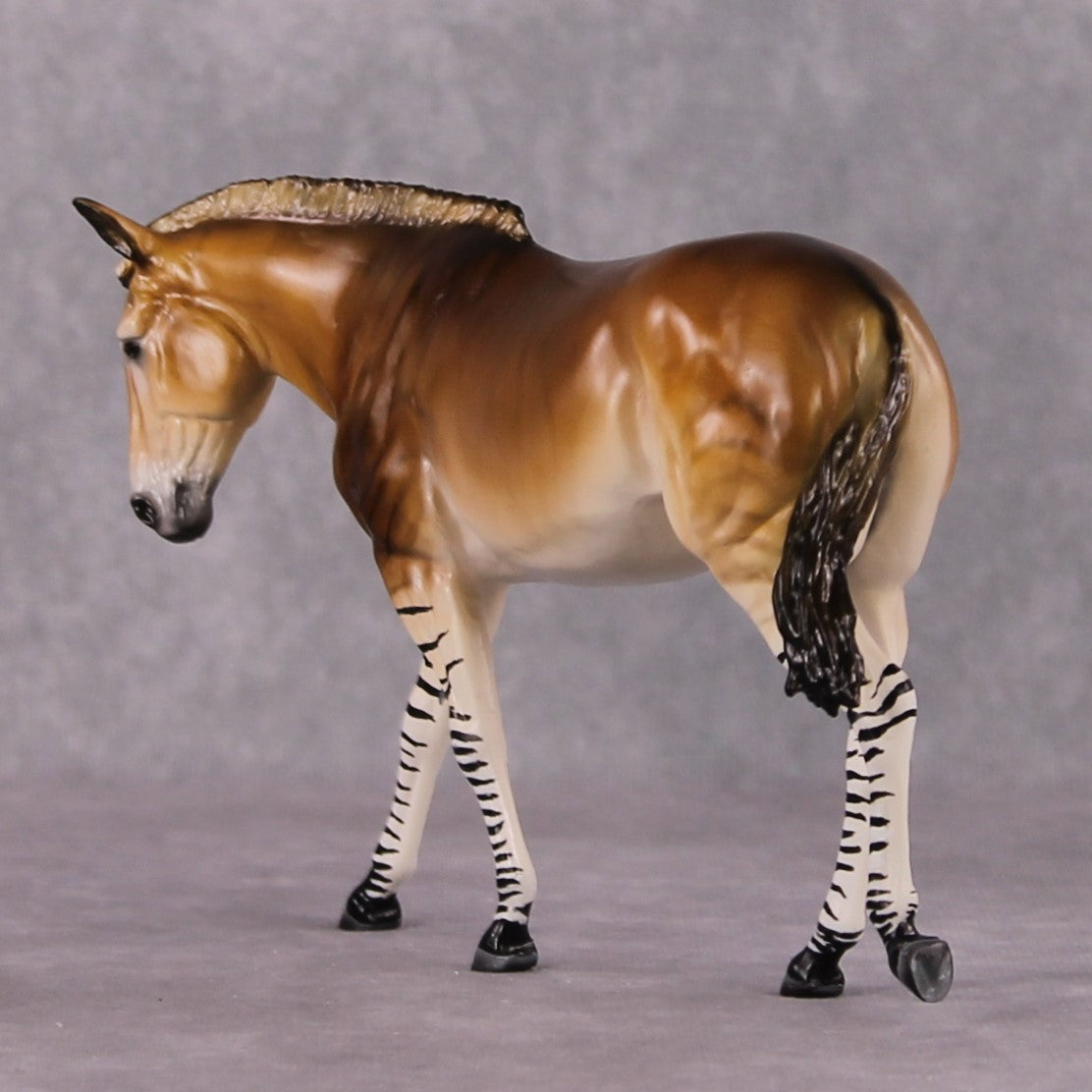 "Zorsen" OOAK Zorse Deco Custom Pebble Mule By Tiffany Purdy Best Offer