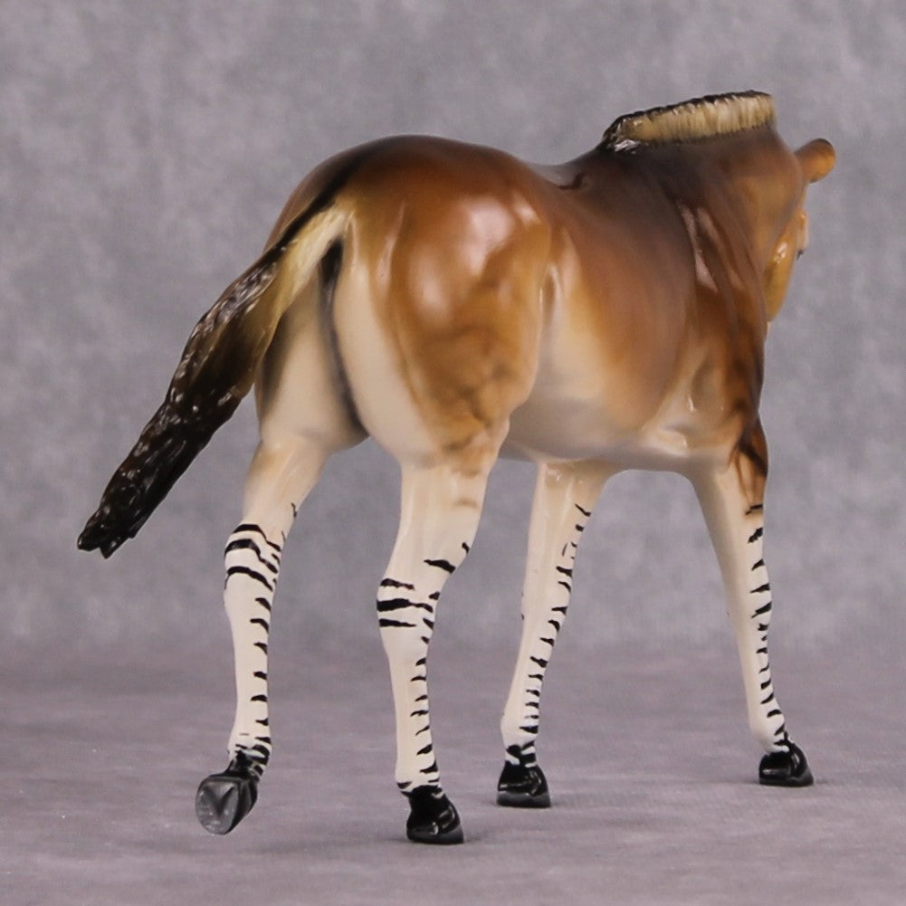"Zorsen" OOAK Zorse Deco Custom Pebble Mule By Tiffany Purdy Best Offer
