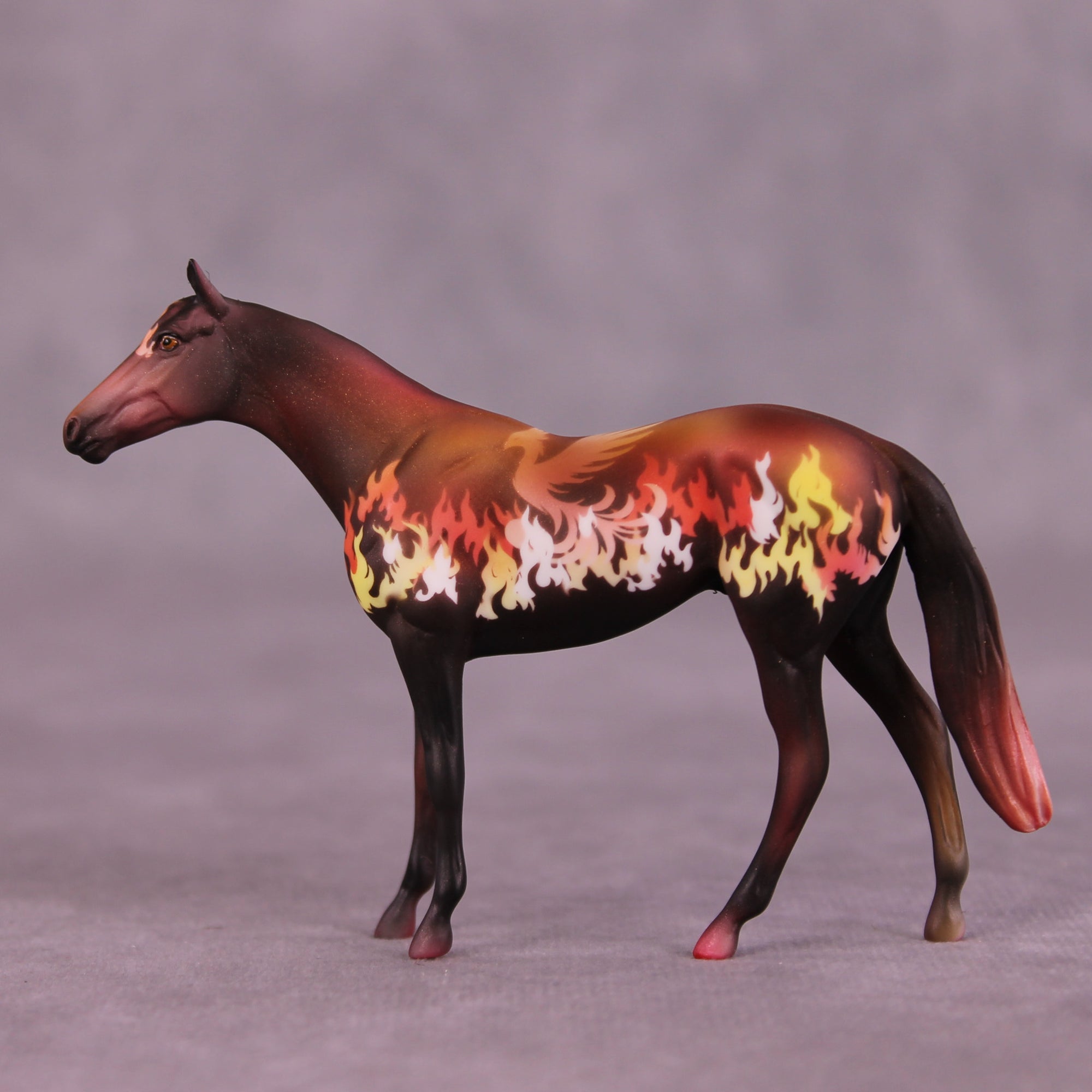 Mini Phoenix OOAK Chip Thoroughbred by Kike (Enrique) Duarte CL25