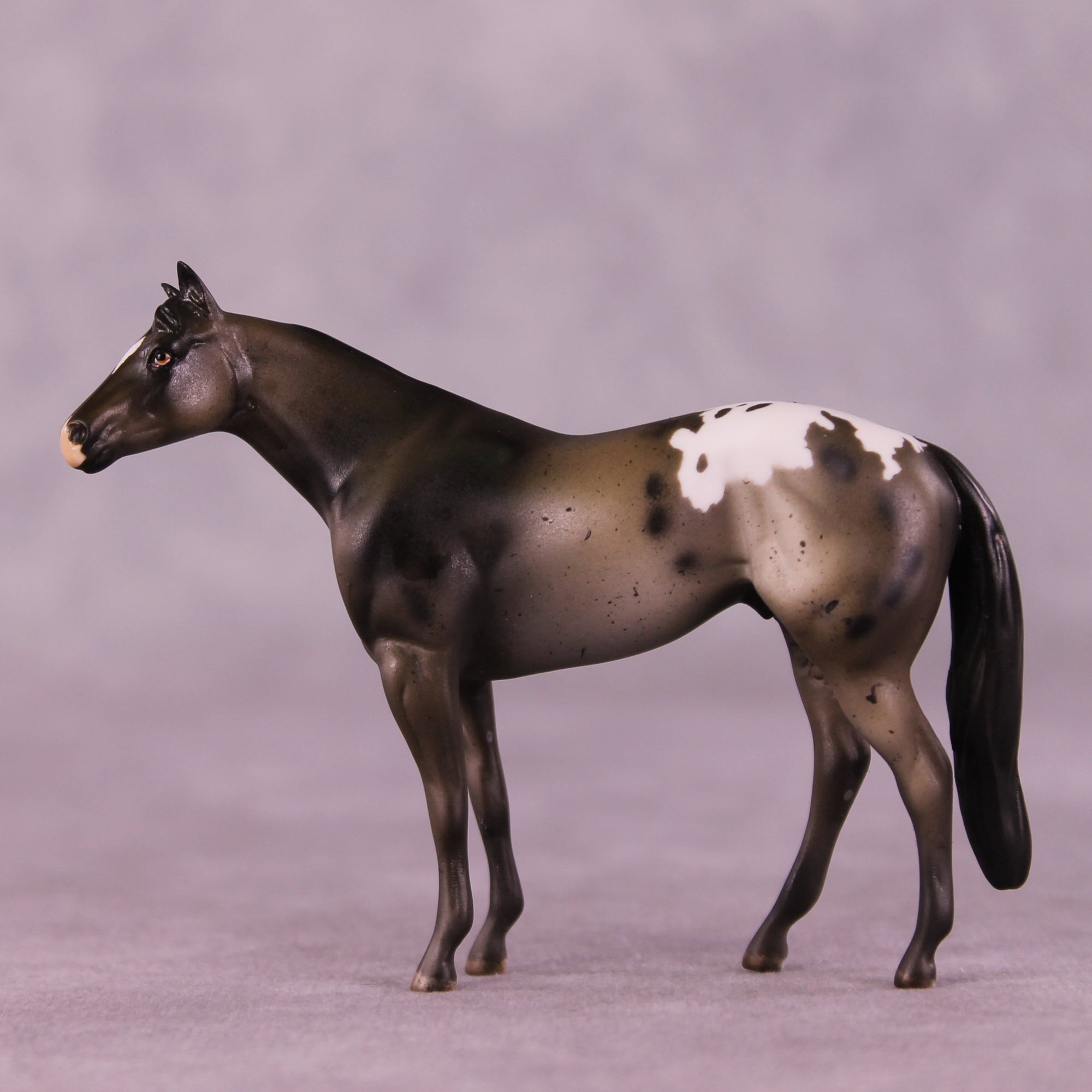 Wheeler OOAK Chip Stock Horse by Julie Keim Special Chip Drop