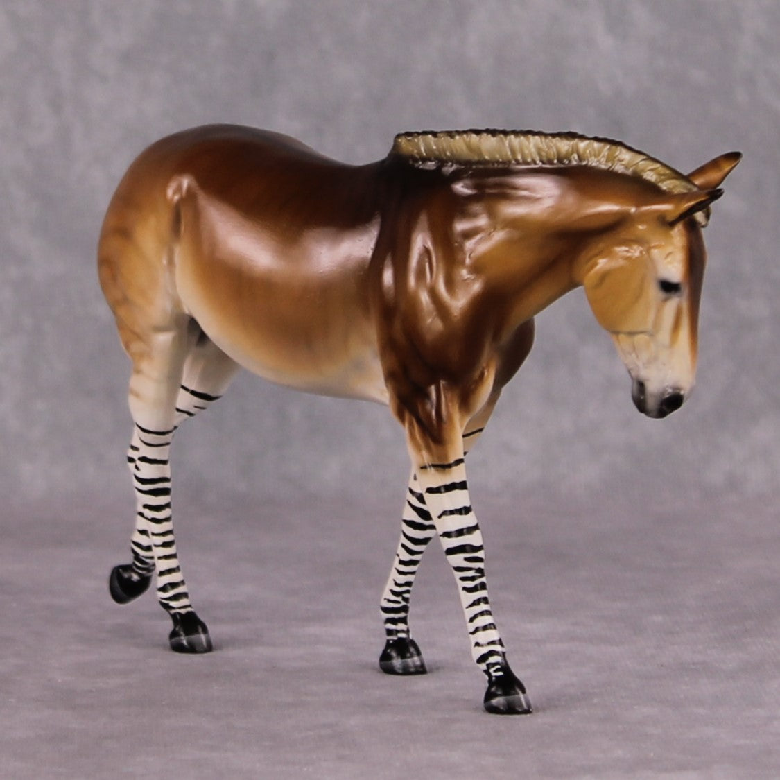 "Zorsen" OOAK Zorse Deco Custom Pebble Mule By Tiffany Purdy Best Offer
