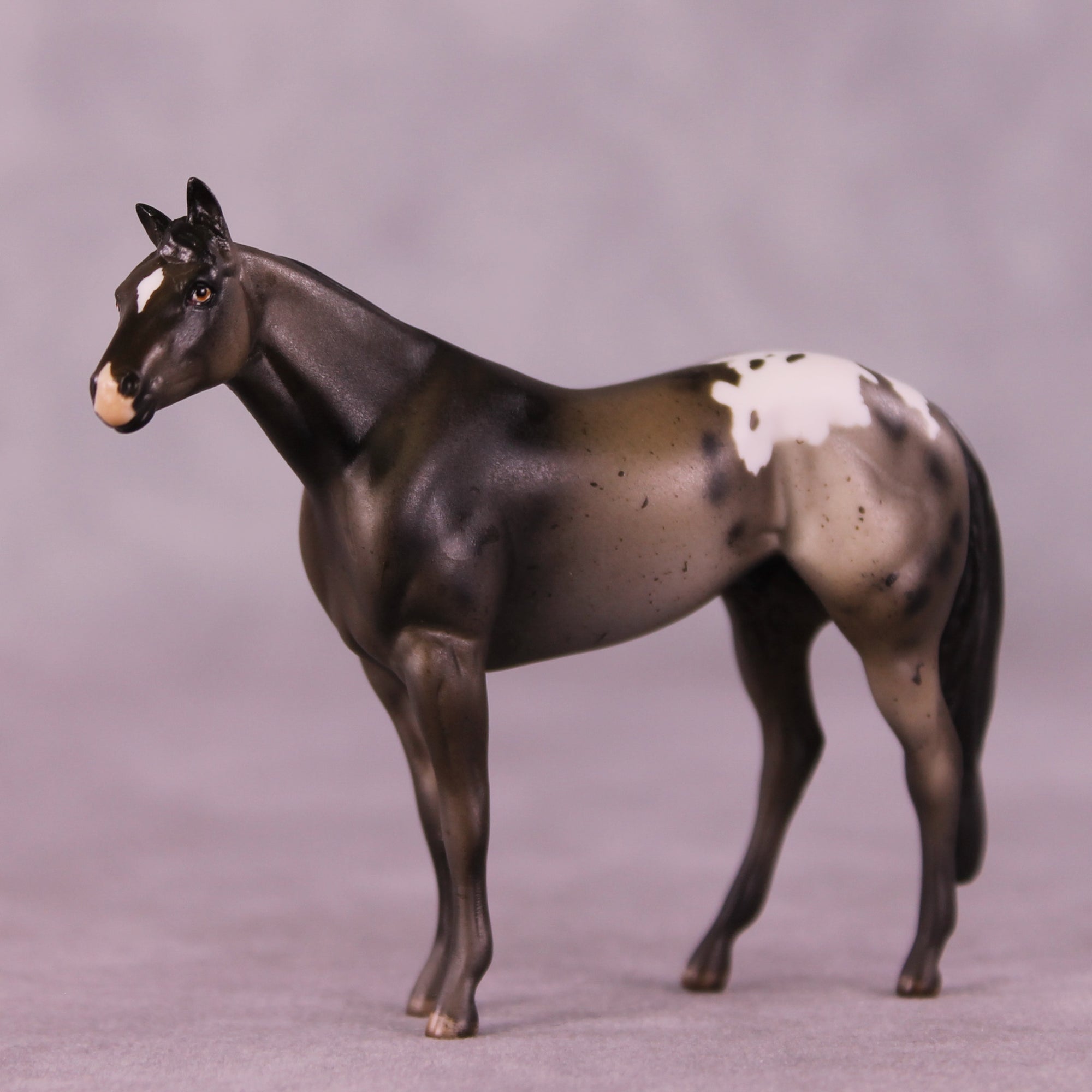Wheeler OOAK Chip Stock Horse by Julie Keim Special Chip Drop