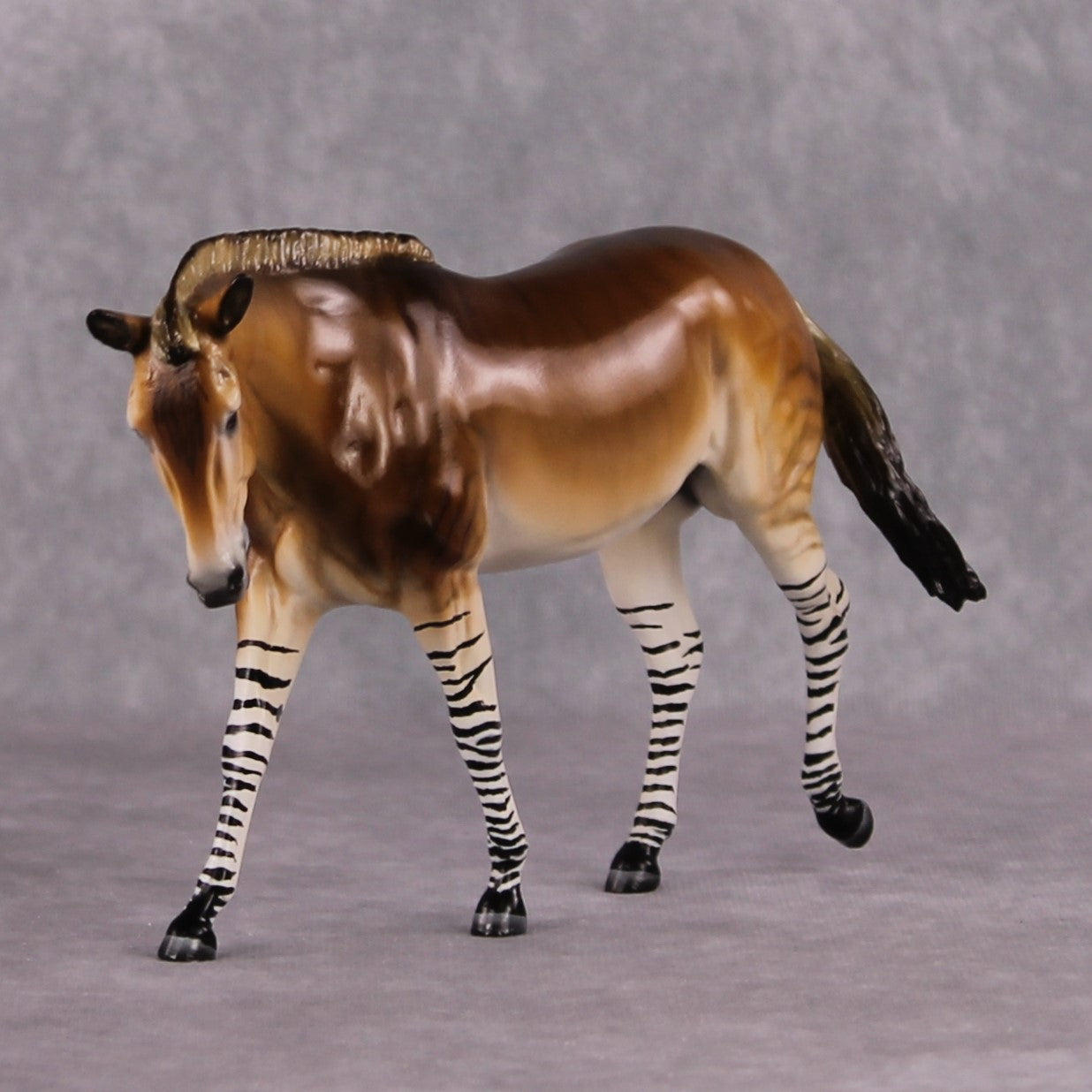 "Zorsen" OOAK Zorse Deco Custom Pebble Mule By Tiffany Purdy Best Offer