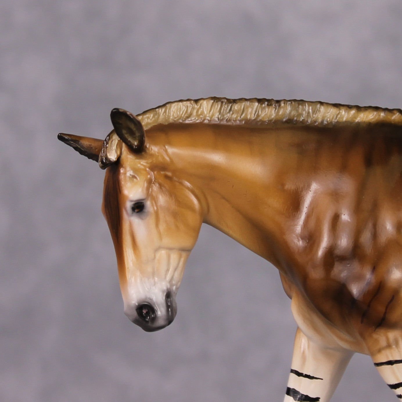 "Zorsen" OOAK Zorse Deco Custom Pebble Mule By Tiffany Purdy Best Offer