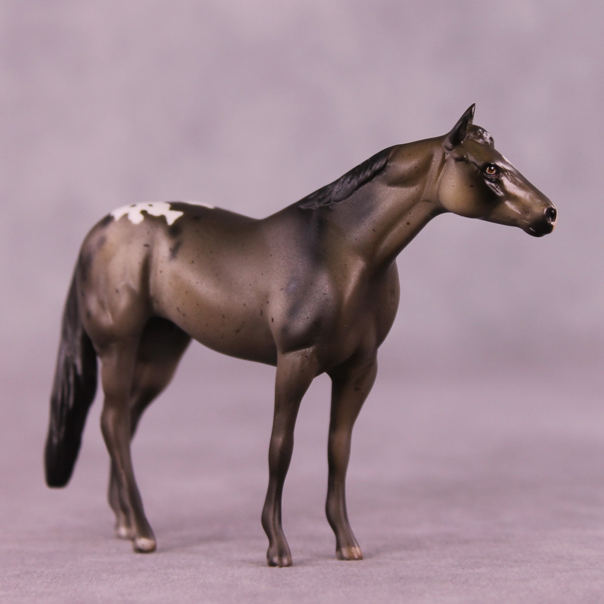 Wheeler OOAK Chip Stock Horse by Julie Keim Special Chip Drop