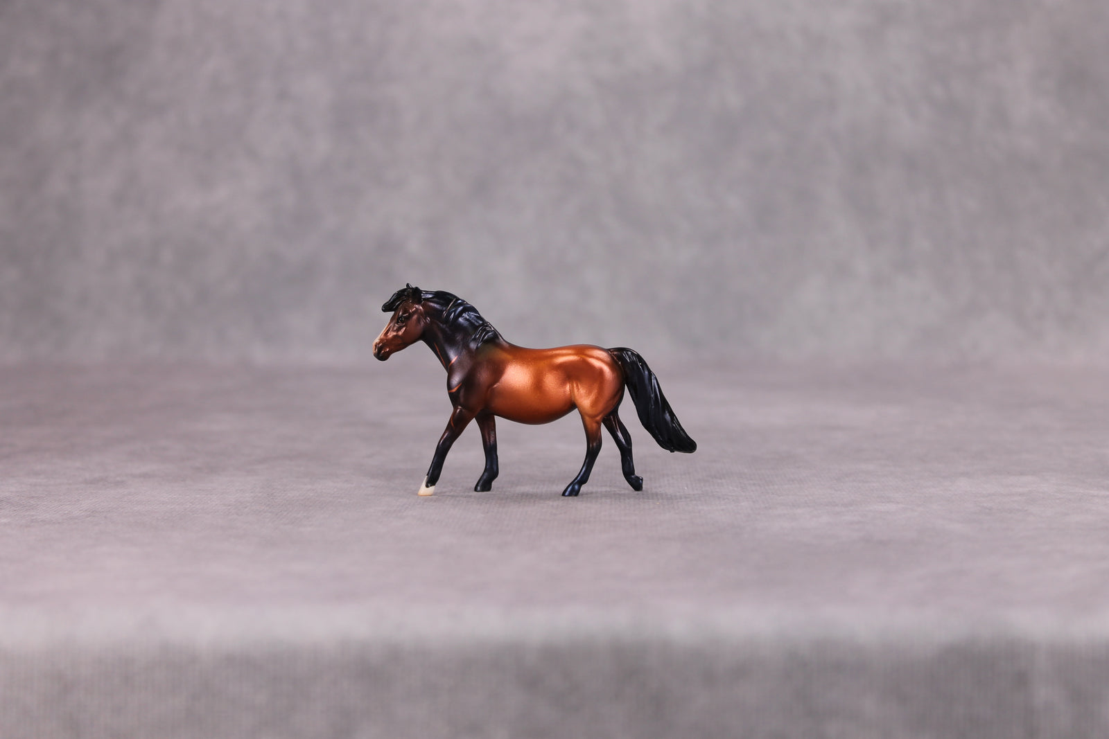Pony Parker OOAK Bronze Deco Pony Chip By Jess Hamill MM24