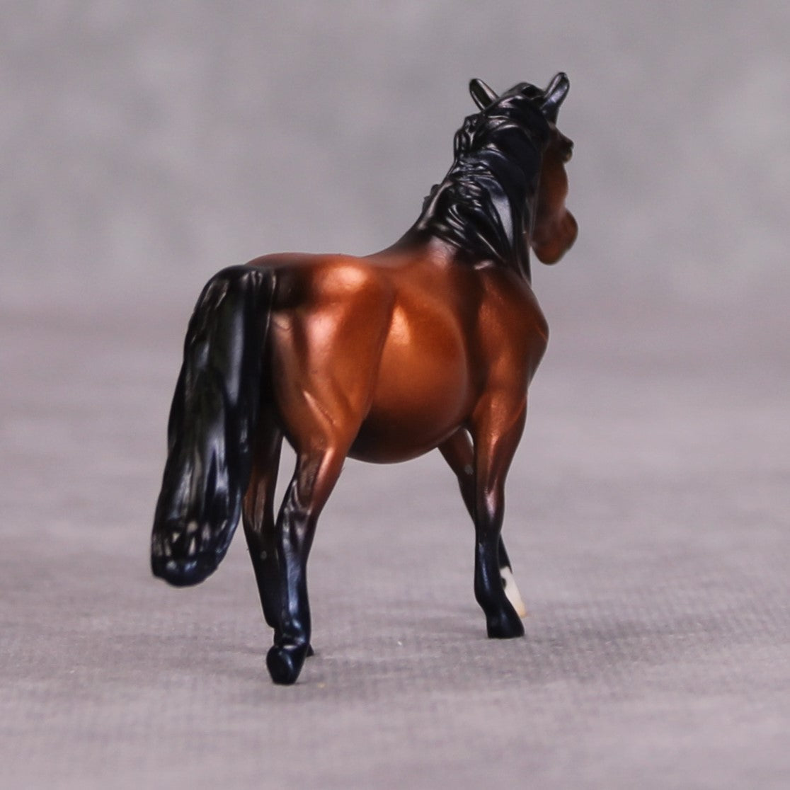 Pony Parker OOAK Bronze Deco Pony Chip By Jess Hamill MM24