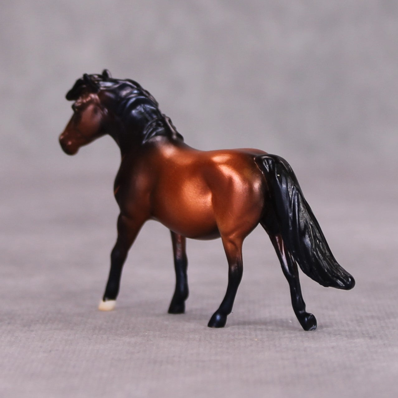 Pony Parker OOAK Bronze Deco Pony Chip By Jess Hamill MM24