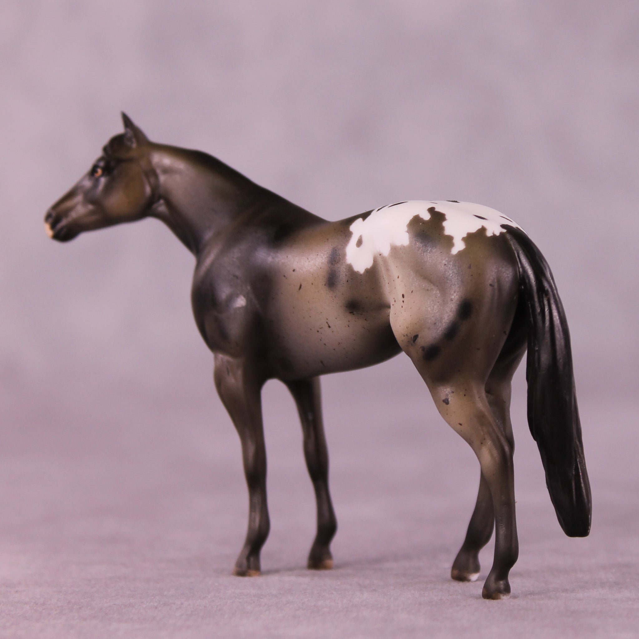 Wheeler OOAK Chip Stock Horse by Julie Keim Special Chip Drop