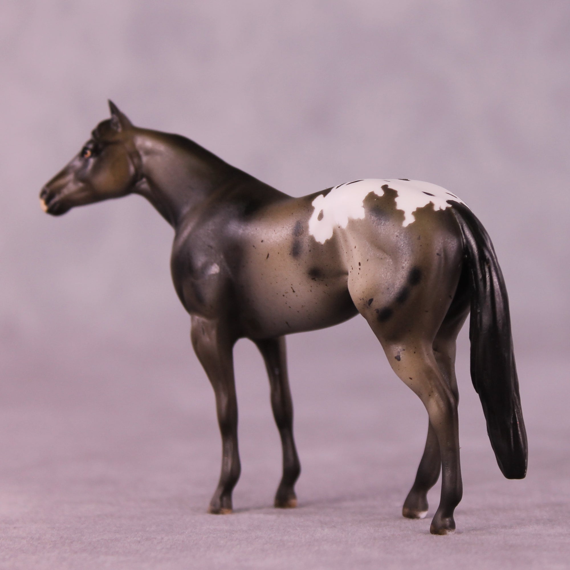Wheeler OOAK Chip Stock Horse by Julie Keim Special Chip Drop