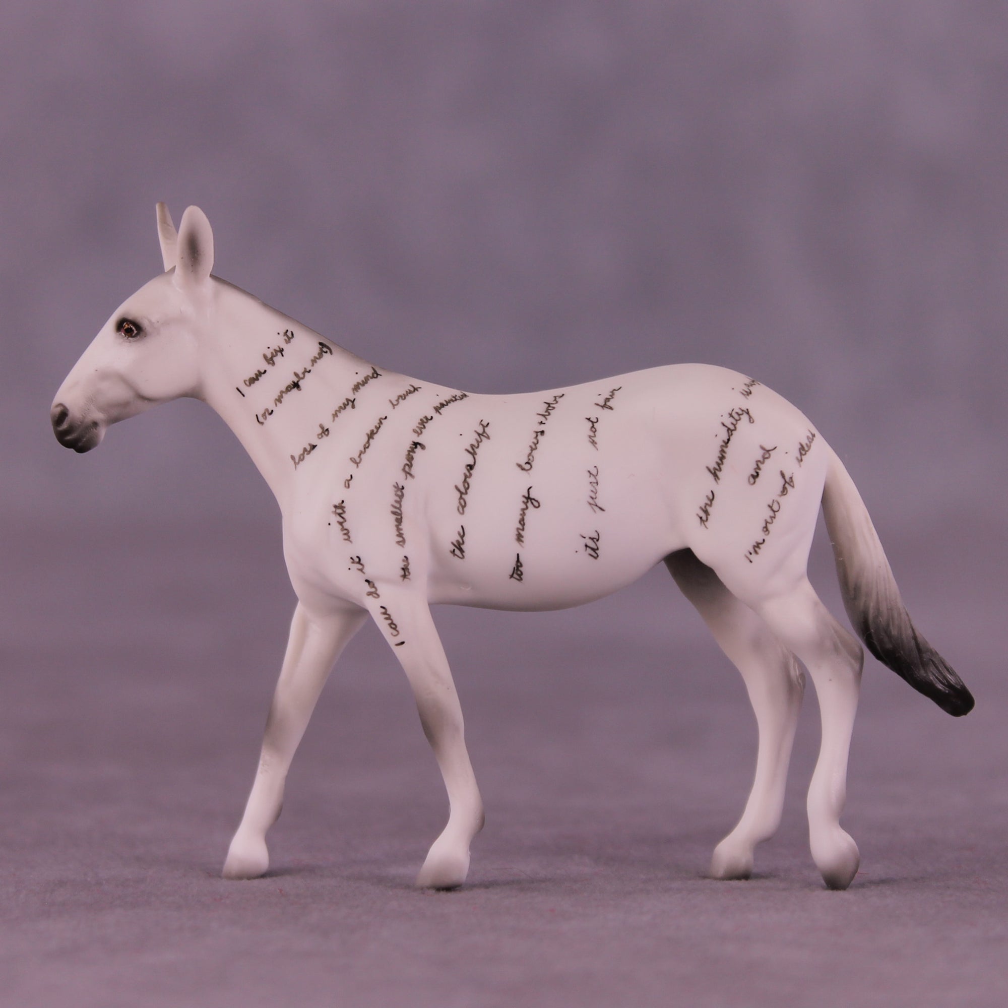 The Tortured Ponies Department LE-5 Chip Mule by Ellen Robbins SCD25