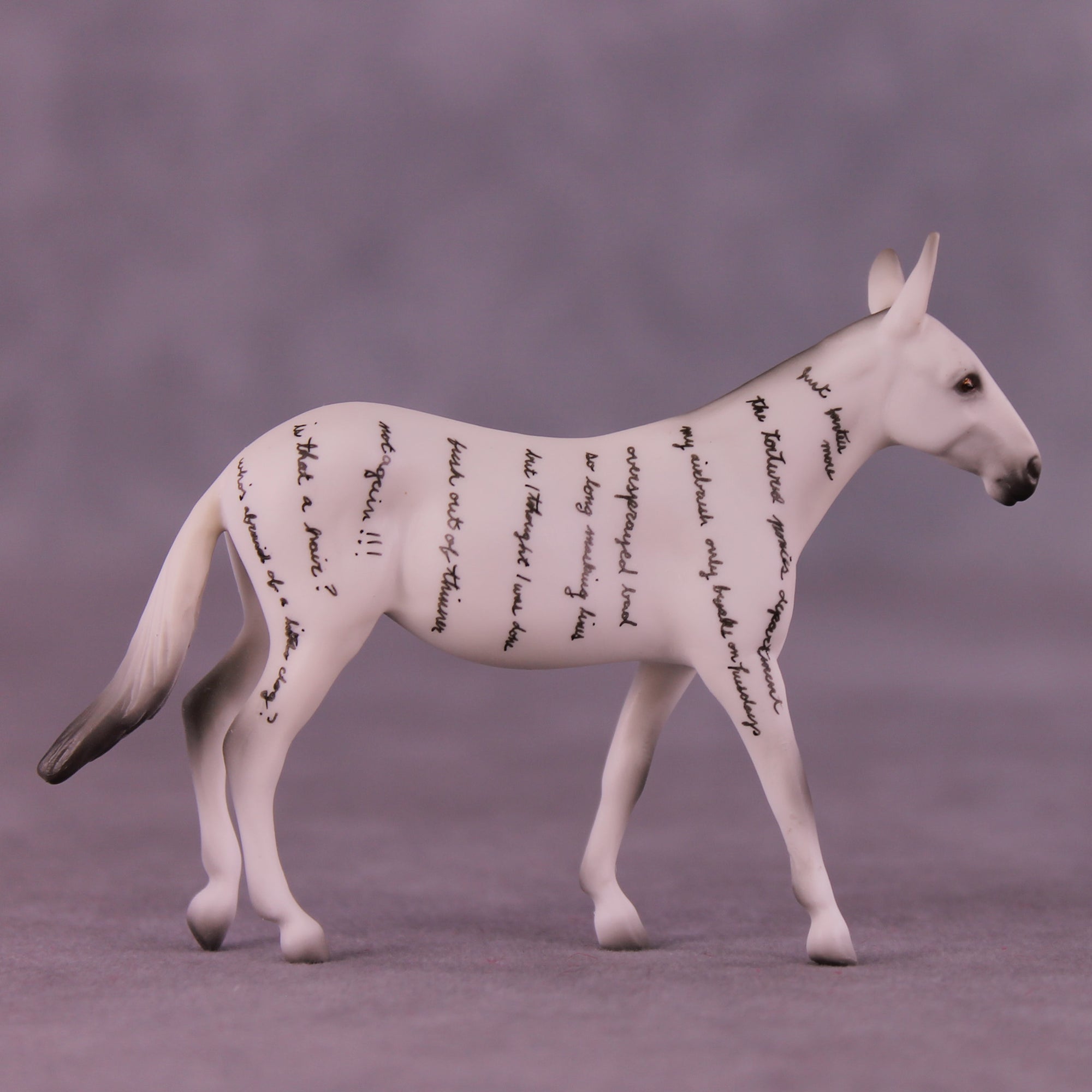 The Tortured Ponies Department LE-5 Chip Mule by Ellen Robbins SCD25