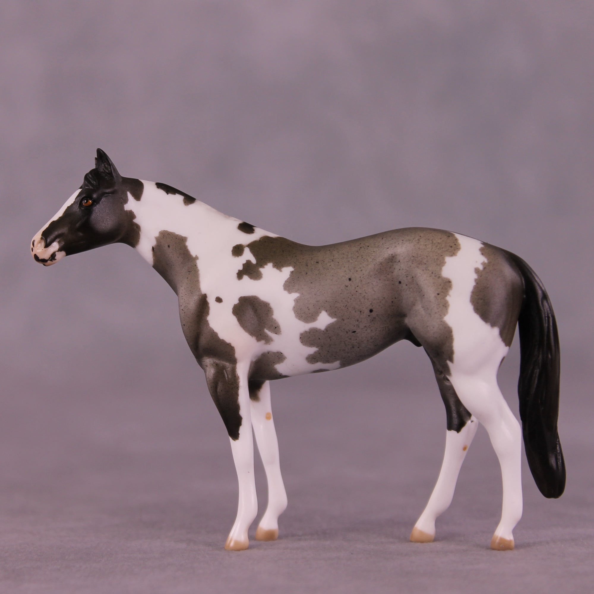 Tillamook OOAK Chip Stock Horse by Julie Keim Special Chip Drop