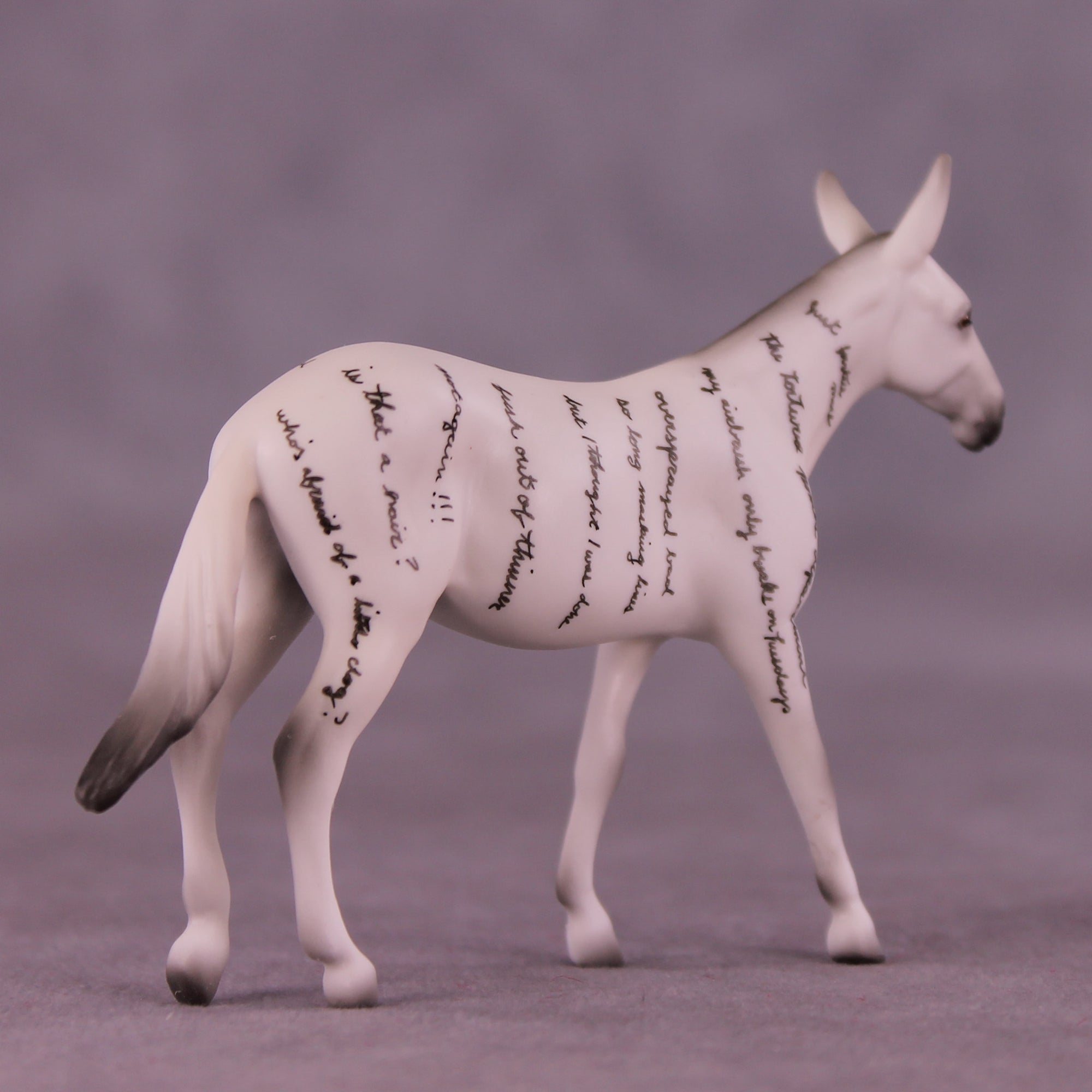 The Tortured Ponies Department LE-5 Chip Mule by Ellen Robbins SCD25