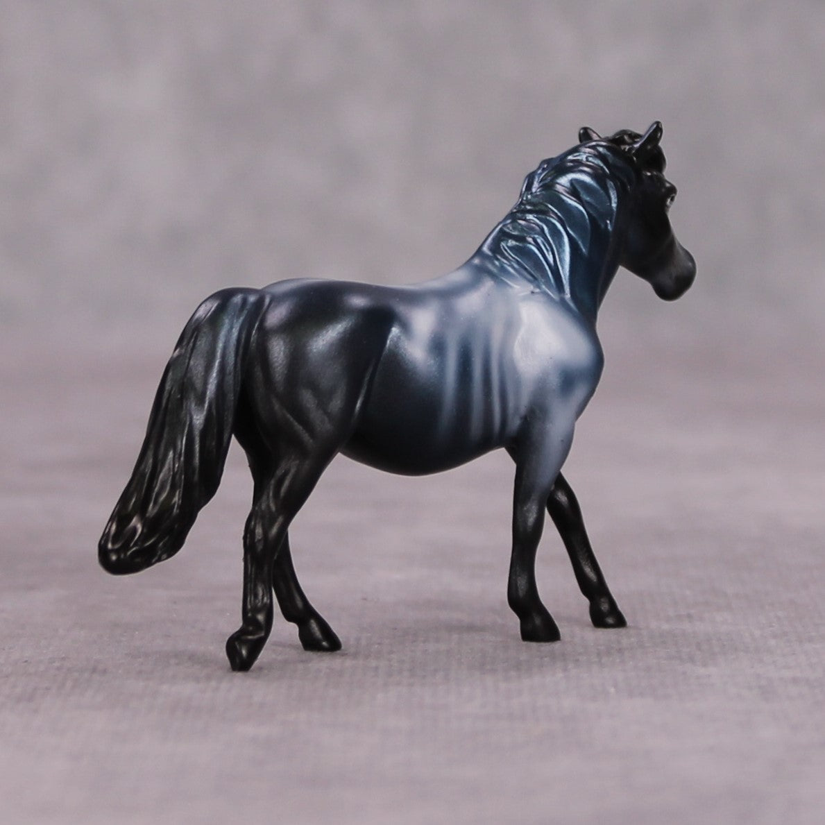 Grave Matter OOAK Grey Skeleton Pony Chip By Jess Hamill MM24