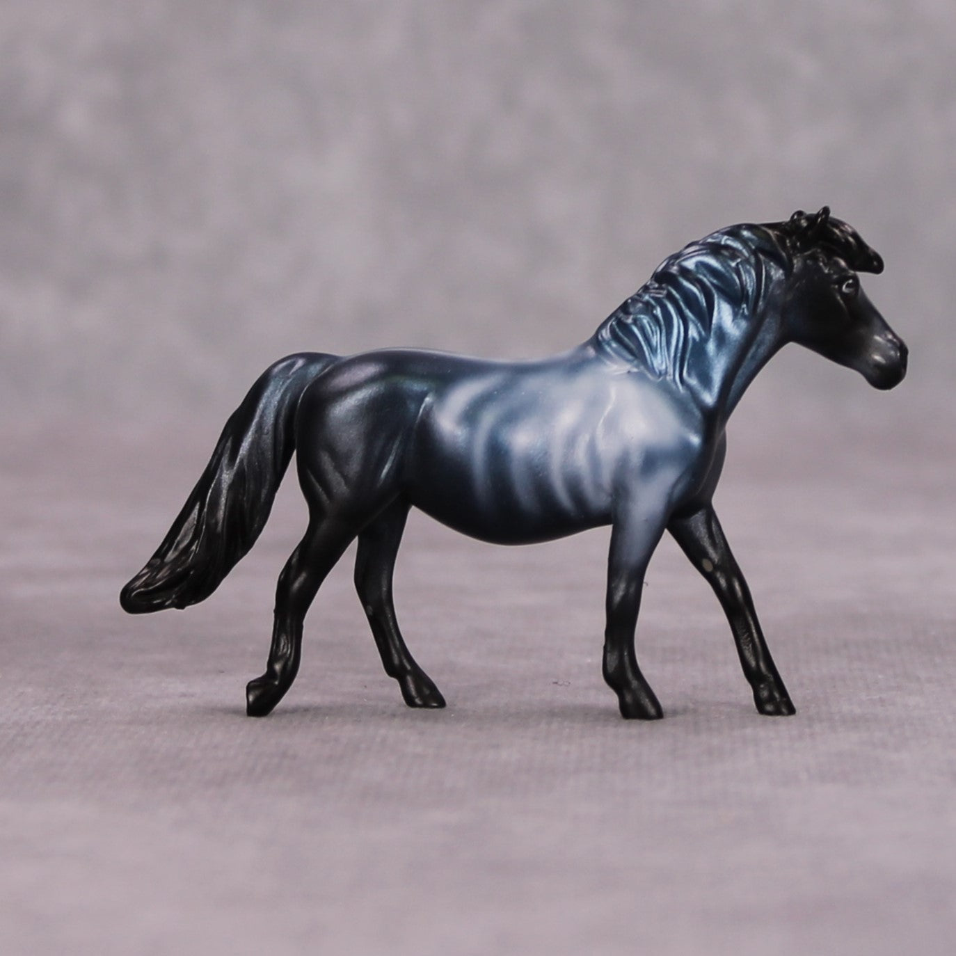 Grave Matter OOAK Grey Skeleton Pony Chip By Jess Hamill MM24